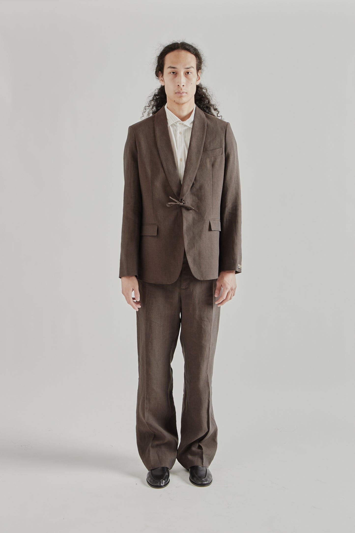 A Kind Of Guise SS26 Shinji Blazer Burnt Umber0731