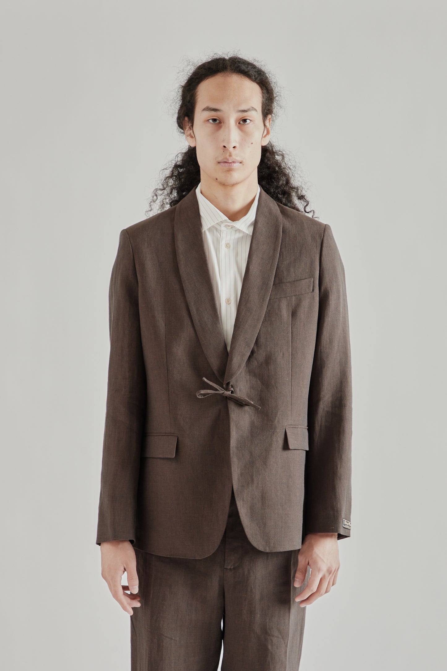 A Kind Of Guise SS26 Shinji Blazer Burnt Umber0733