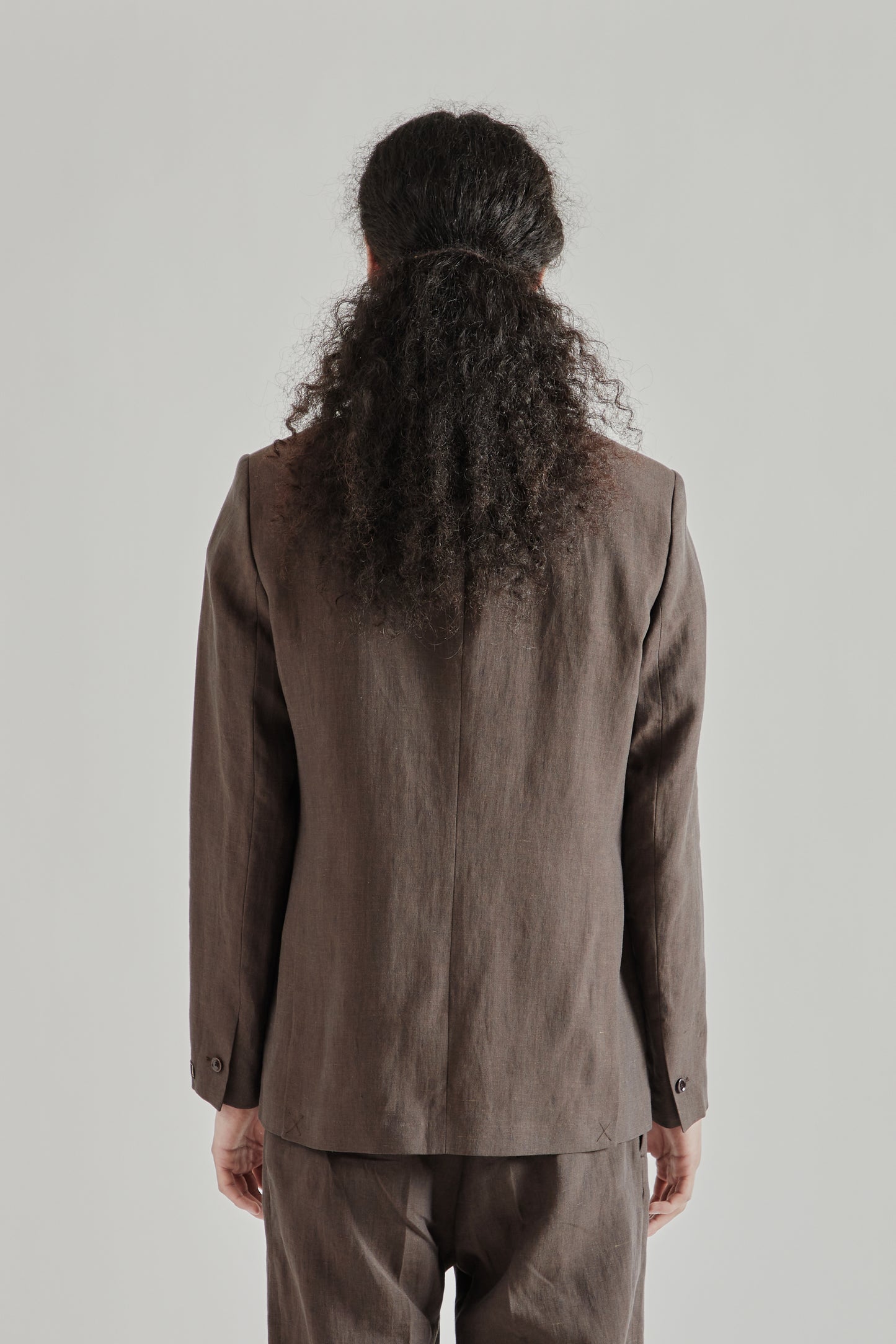 A Kind Of Guise SS26 Shinji Blazer Burnt Umber0742