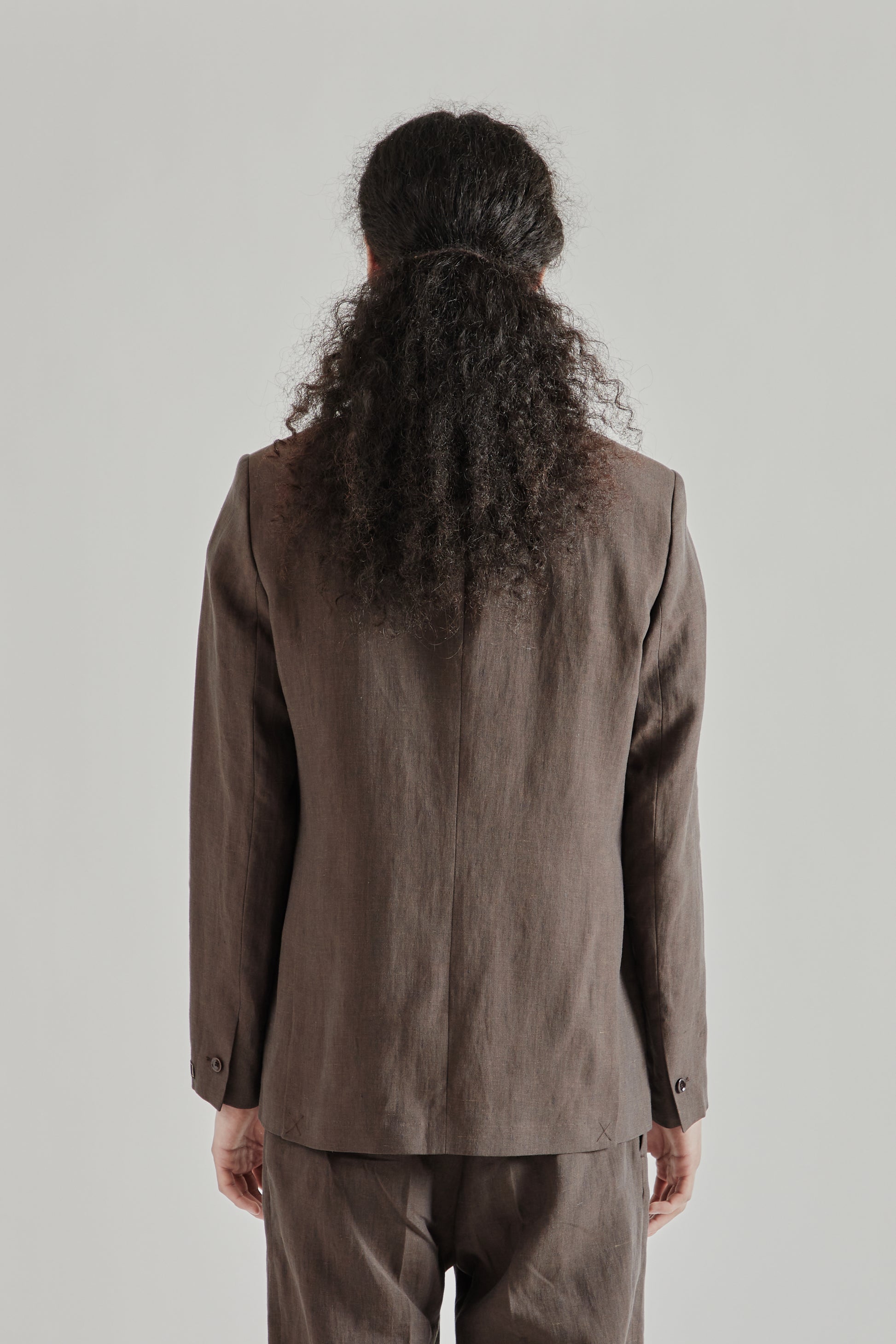 A Kind Of Guise SS26 Shinji Blazer Burnt Umber0742