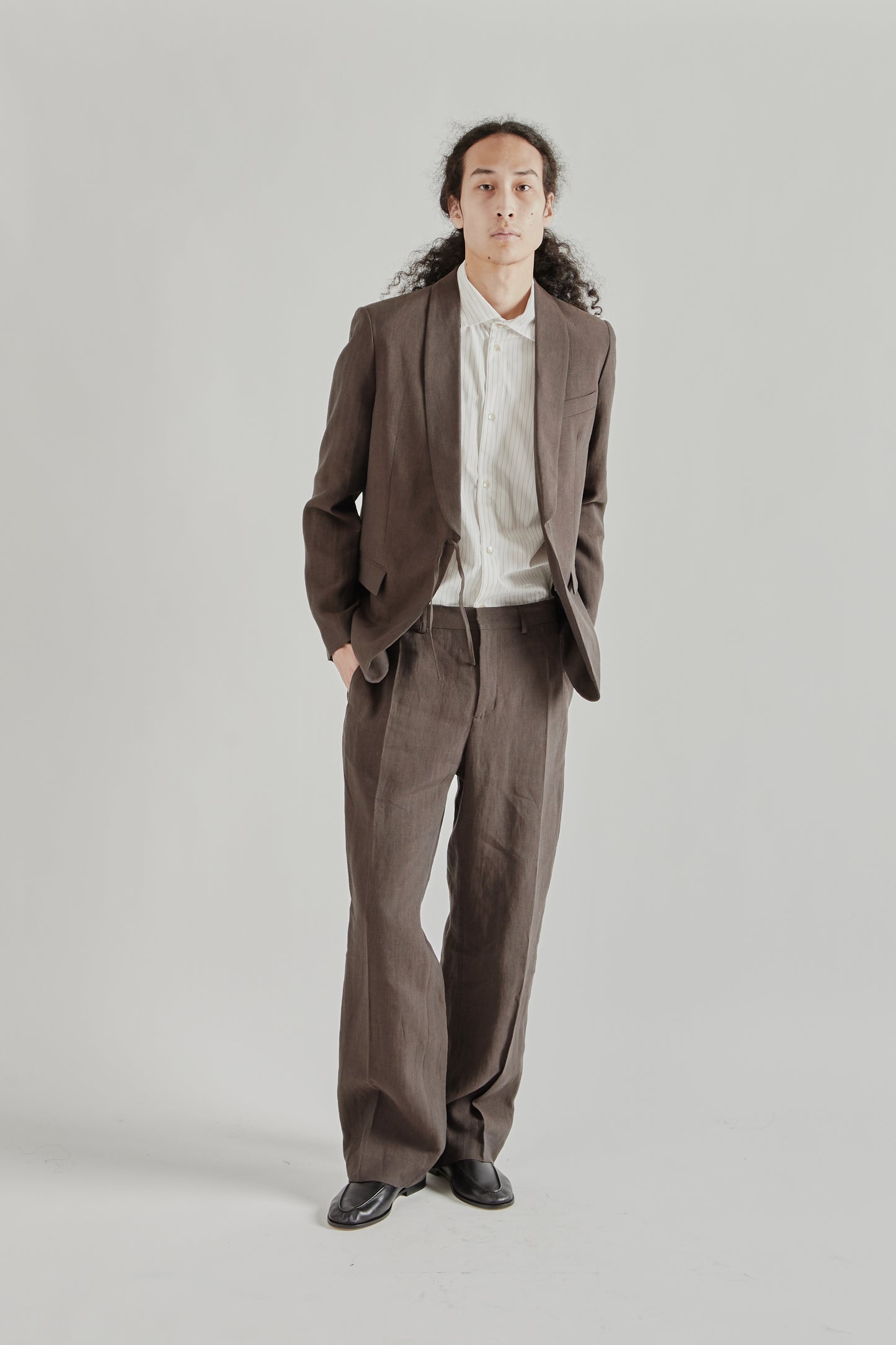 A Kind Of Guise SS26 Shinji Blazer Burnt Umber0747