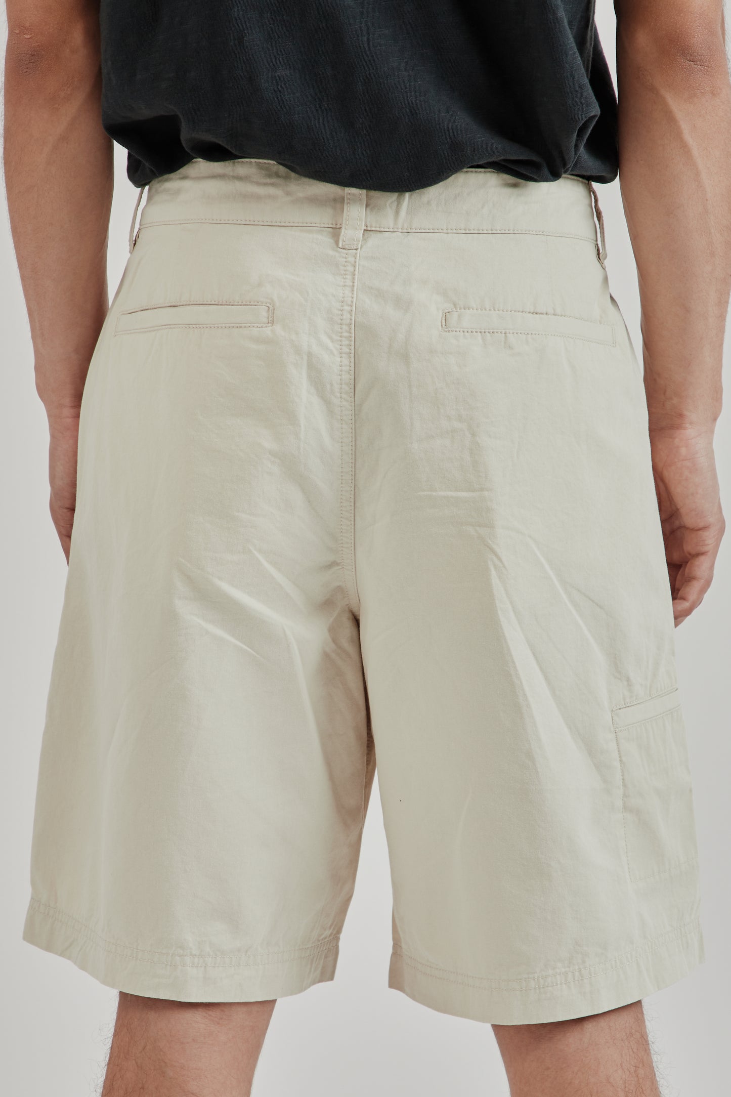 Adsum SS25 Cil Short Cotton Khaki 5
