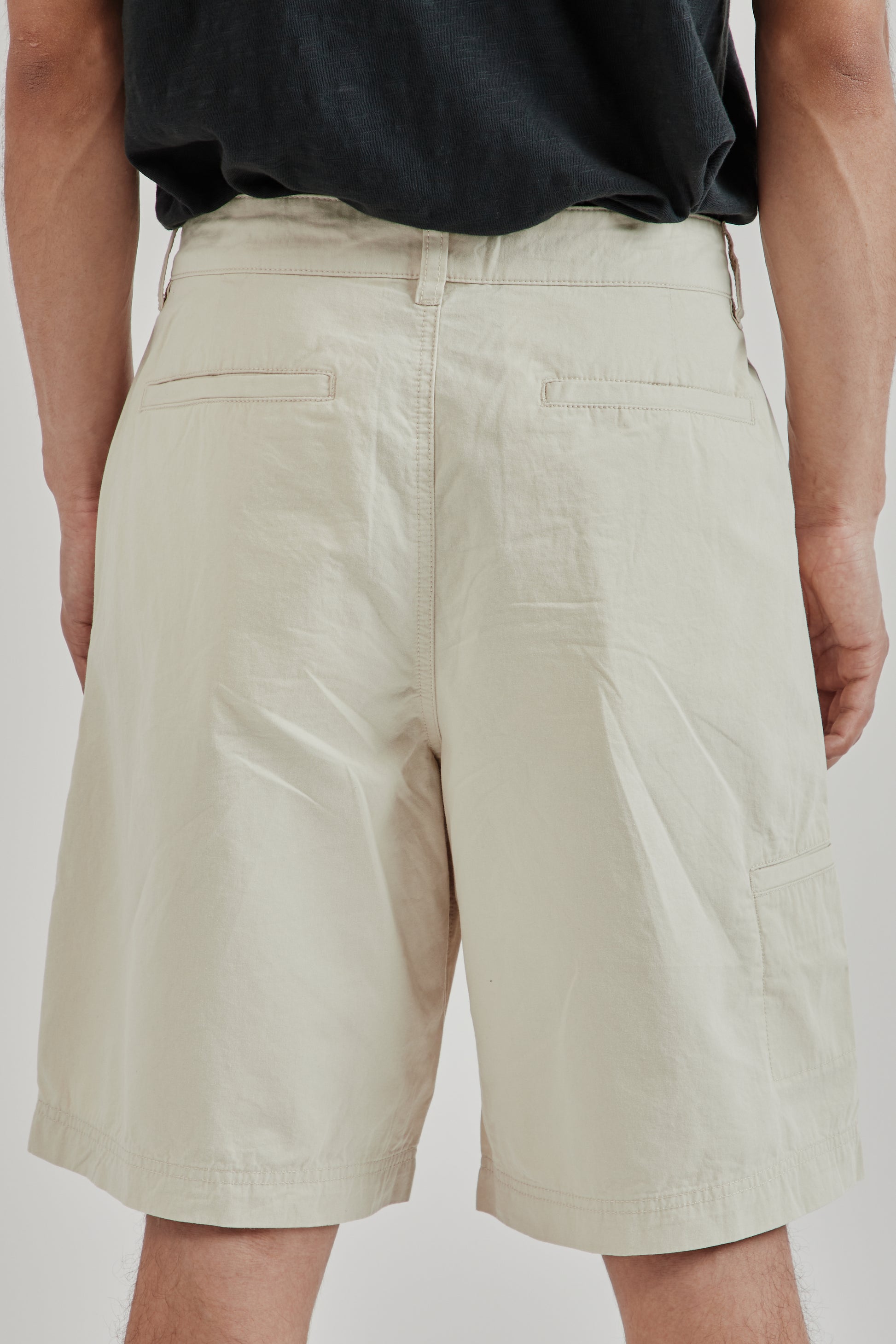 Adsum SS25 Cil Short Cotton Khaki 5