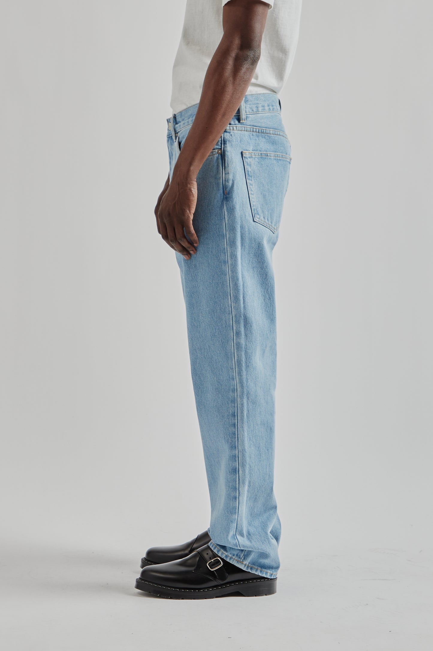 Relaxed Fit OD Denim - Bleached Washed