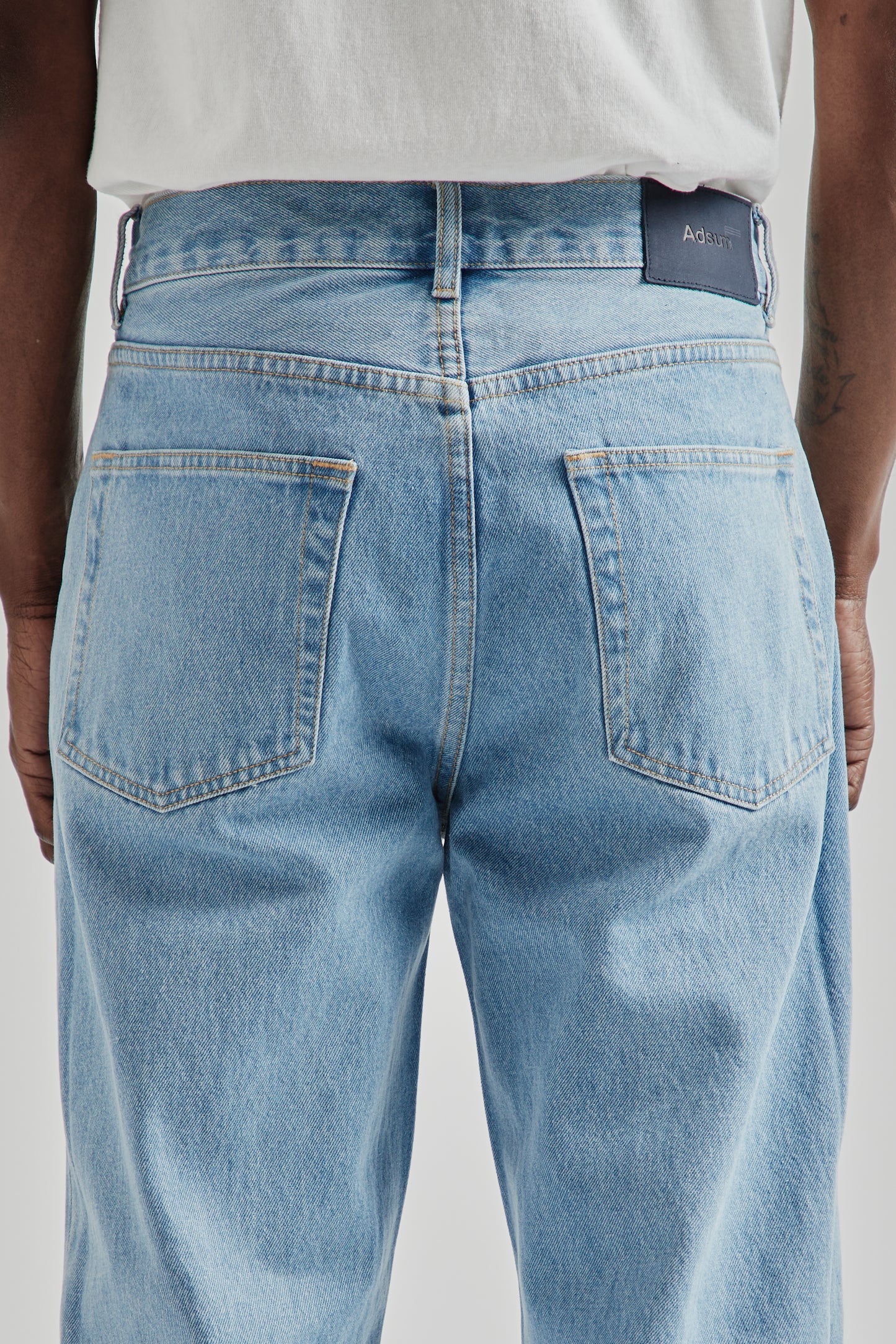 Relaxed Fit OD Denim - Bleached Washed