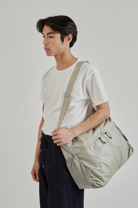 Adsum SS25 XL Zip Tote Nylon Grey 0