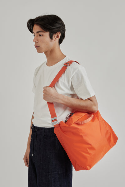 あ　adsum zip tote red Zip Tote - Orange / Adsum