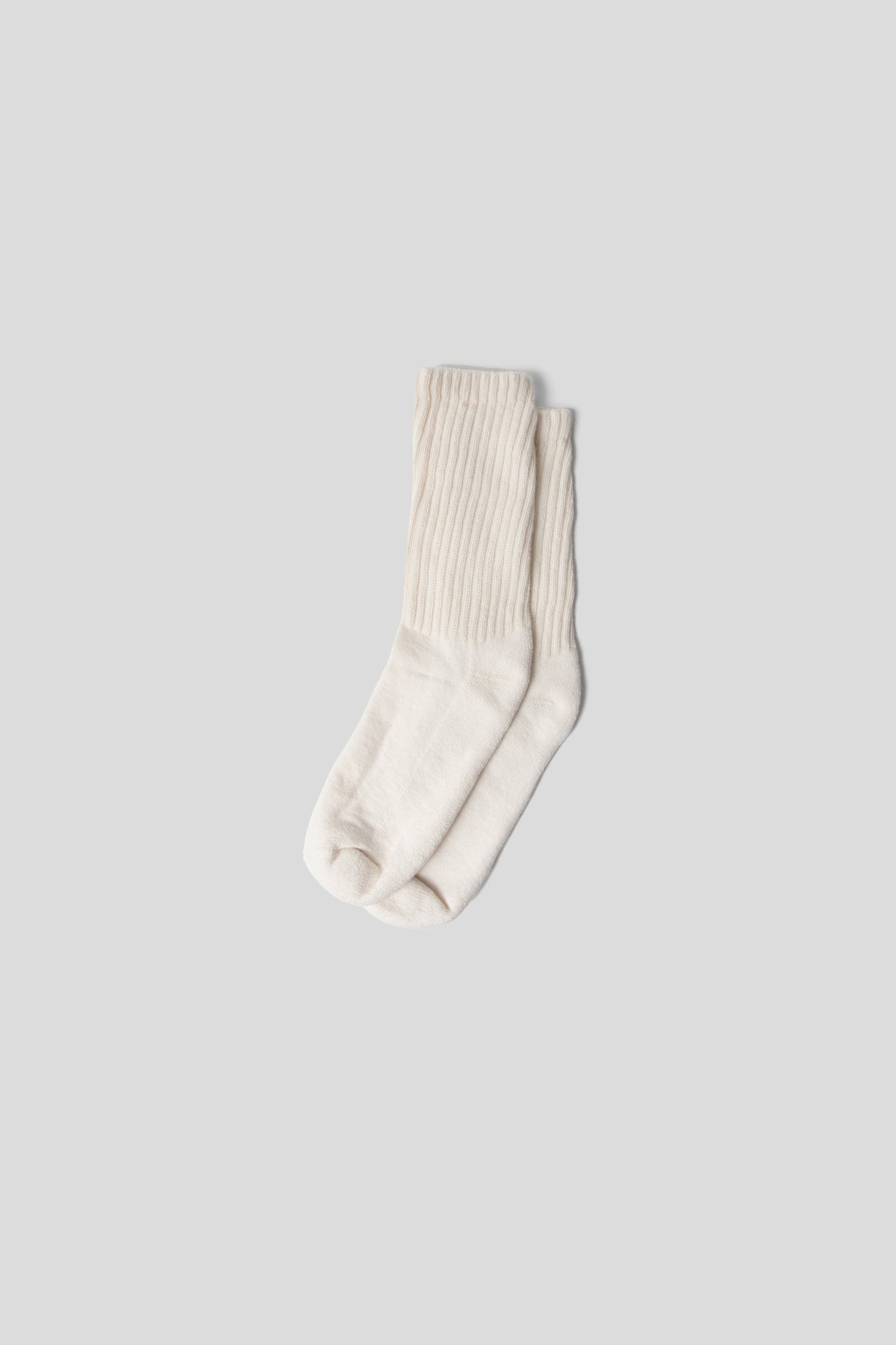 American Trench Solid Socks Natural 01