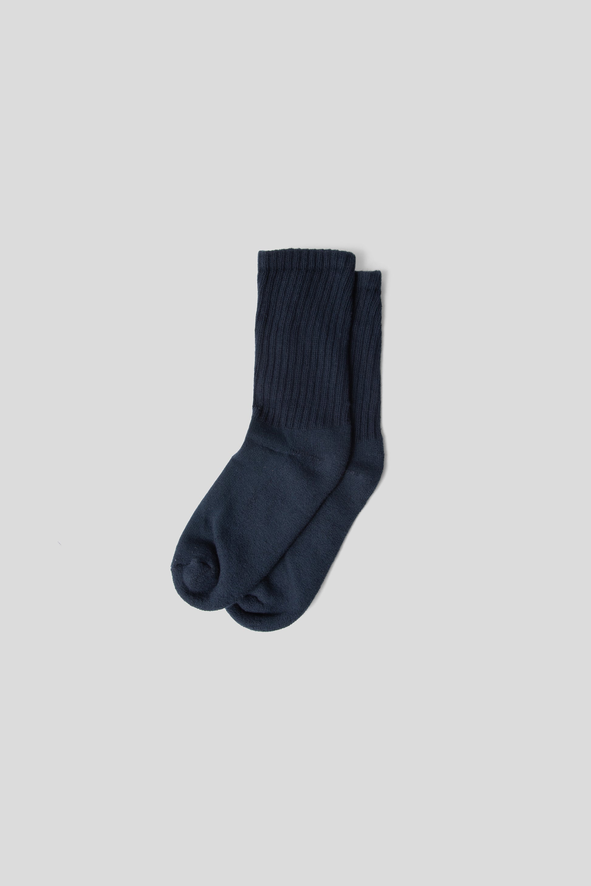 American Trench Solid Socks Vintage Navy 01