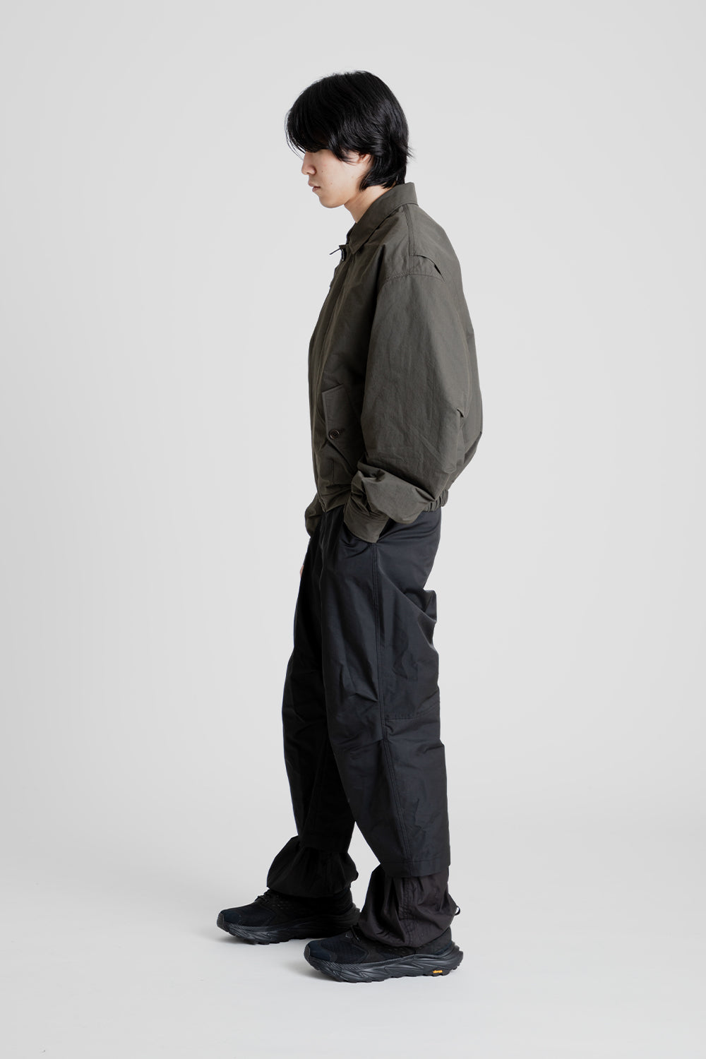 Amomento Padded Trousers in Black for Men