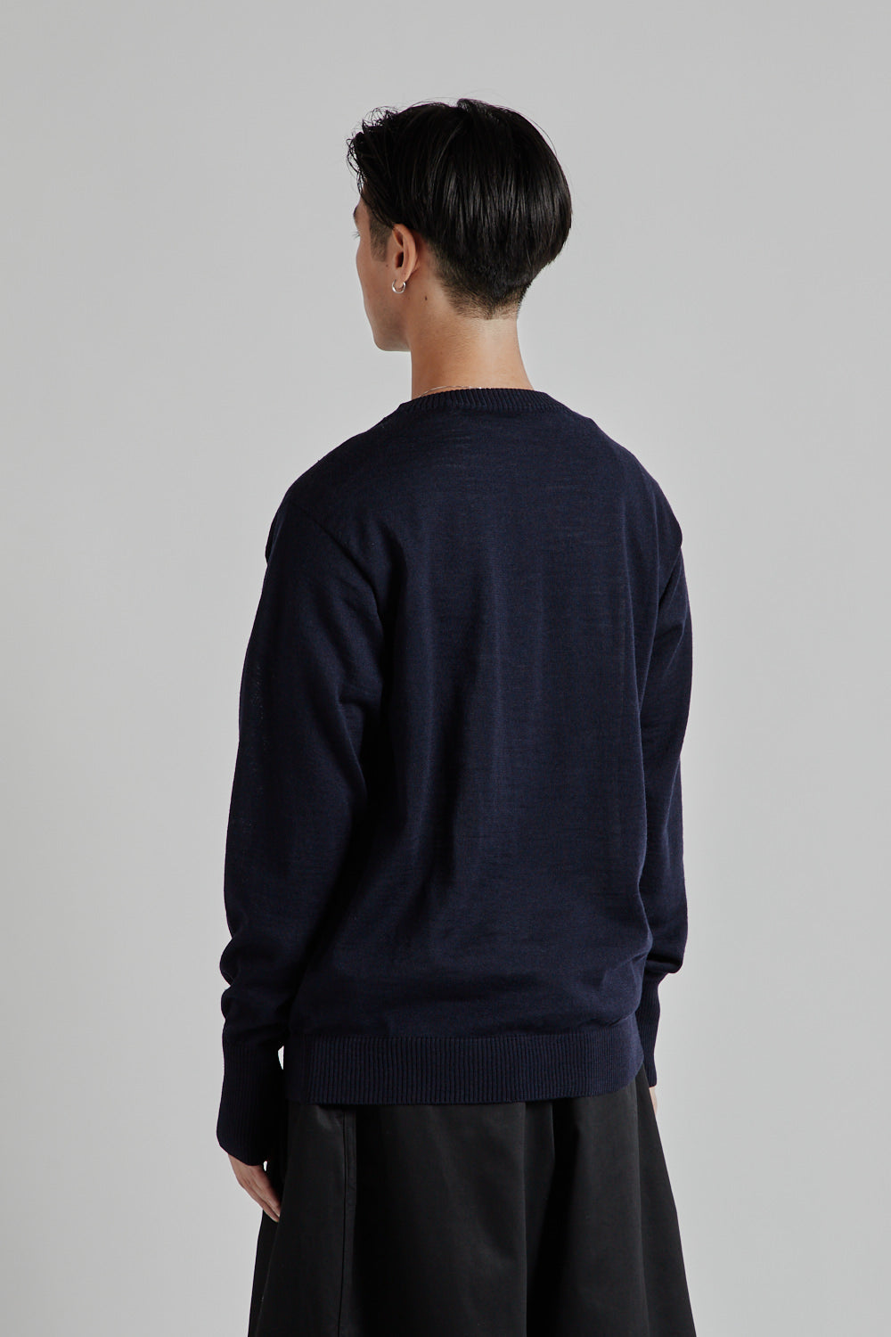 Andersen Andersen Marine Crewneck Navy Blue 4