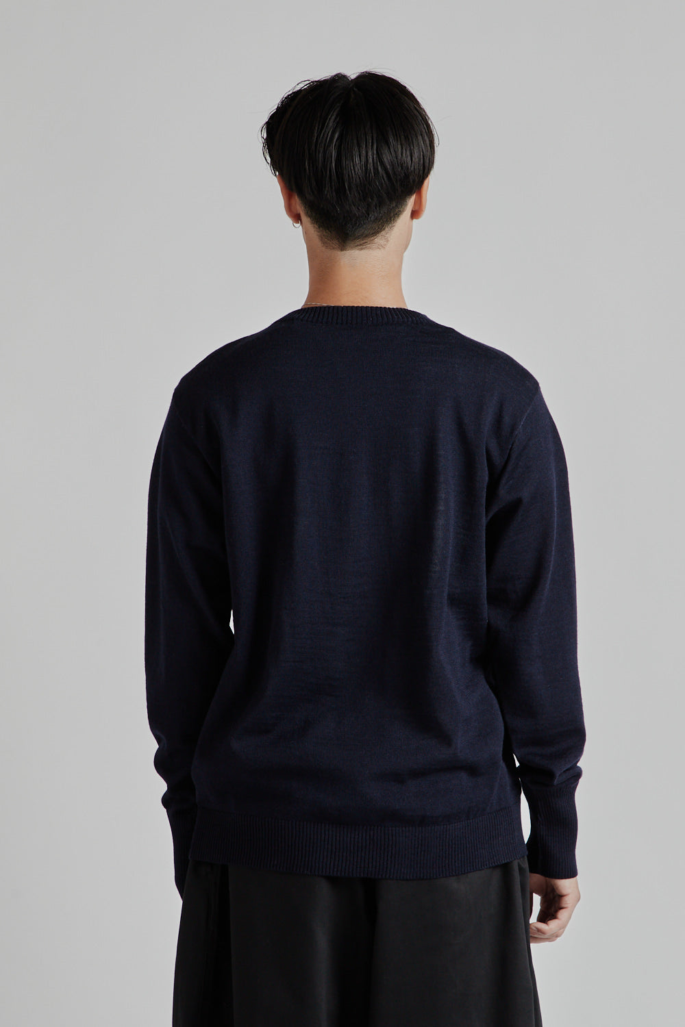 Andersen Andersen Marine Crewneck Navy Blue 5