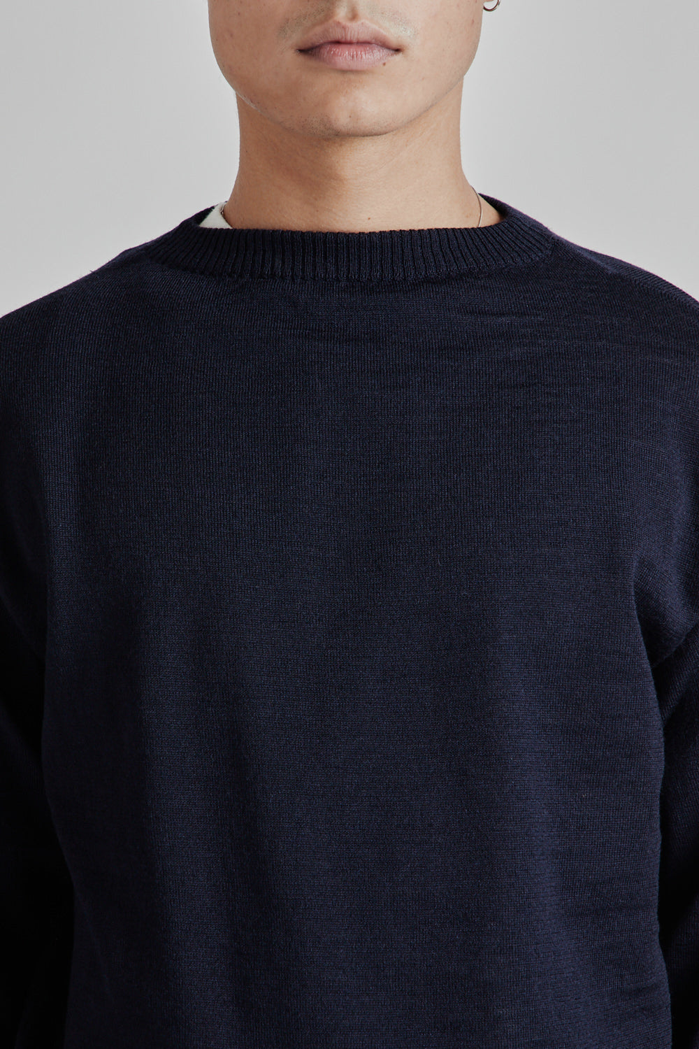 Andersen Andersen Marine Crewneck Navy Blue 6