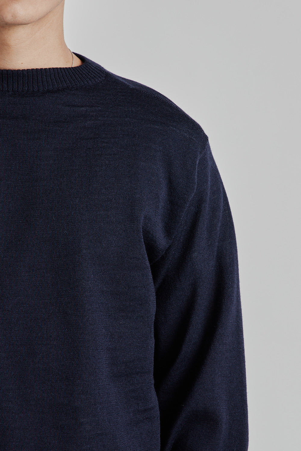 Andersen Andersen Marine Crewneck Navy Blue 7