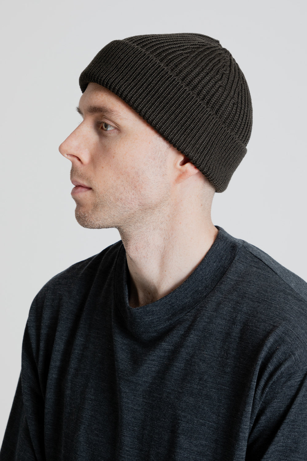 Andersen-Andersen Medium Beanie in Hunting Green