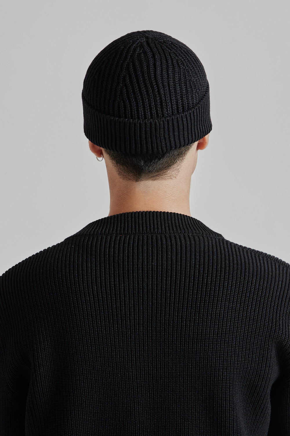 Andersen Andersen Short Beanie Black 5