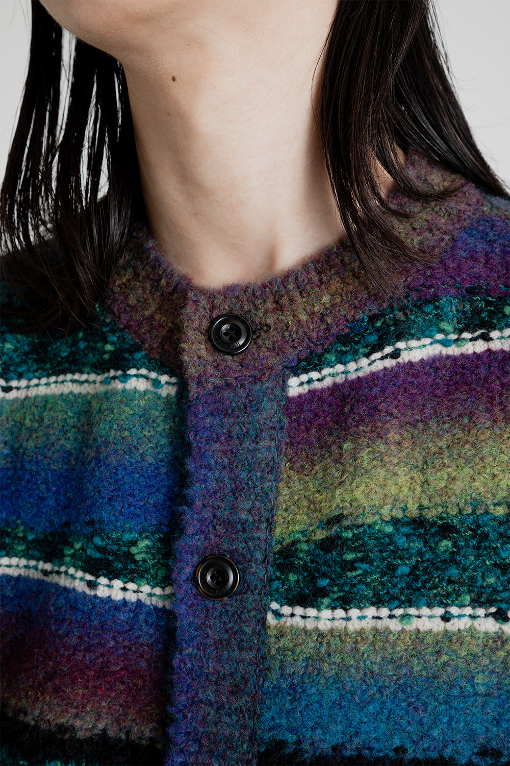 Andersson Bell Torest Intarsia Cardigan in Multi