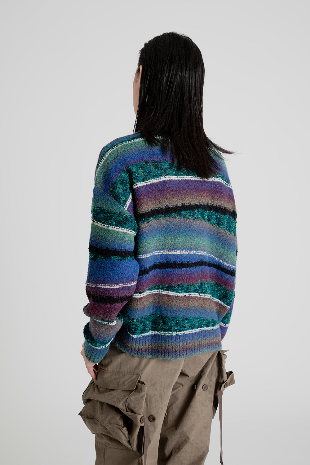 Andersson Bell Torest Intarsia Cardigan in Multi