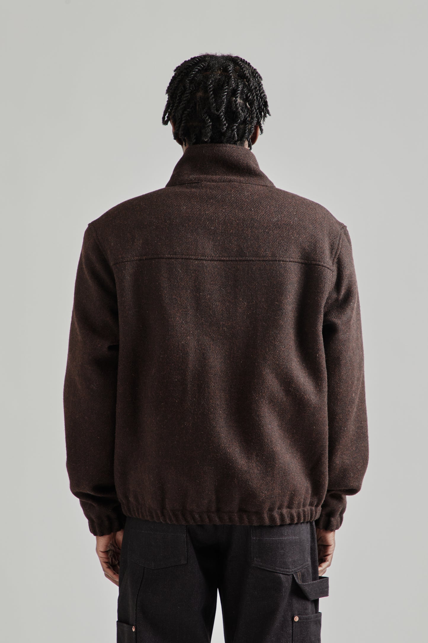 Another Aspect FW25 Another Jacket 5.0 Brown Tweed 5