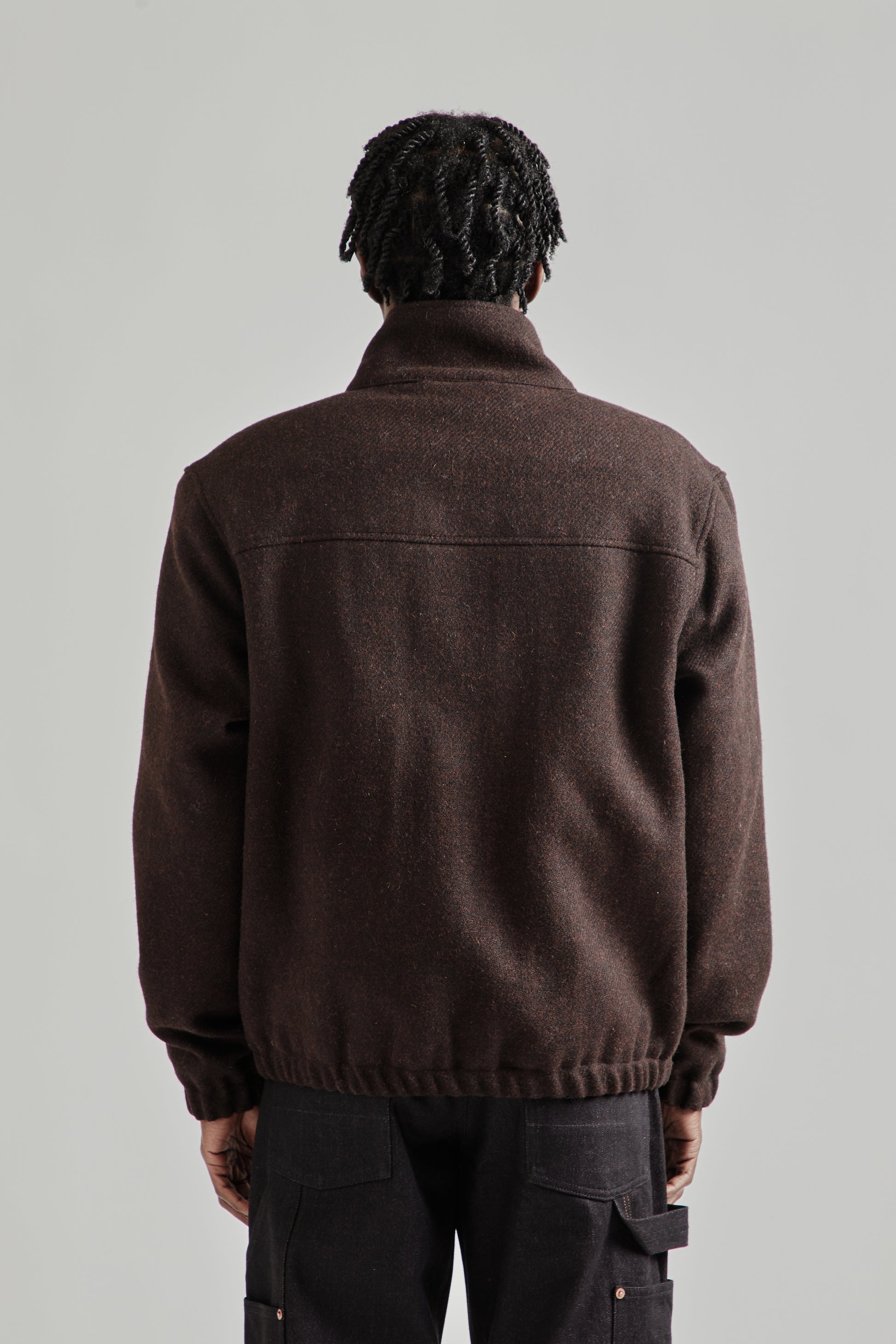 Another Aspect FW25 Another Jacket 5.0 Brown Tweed 5