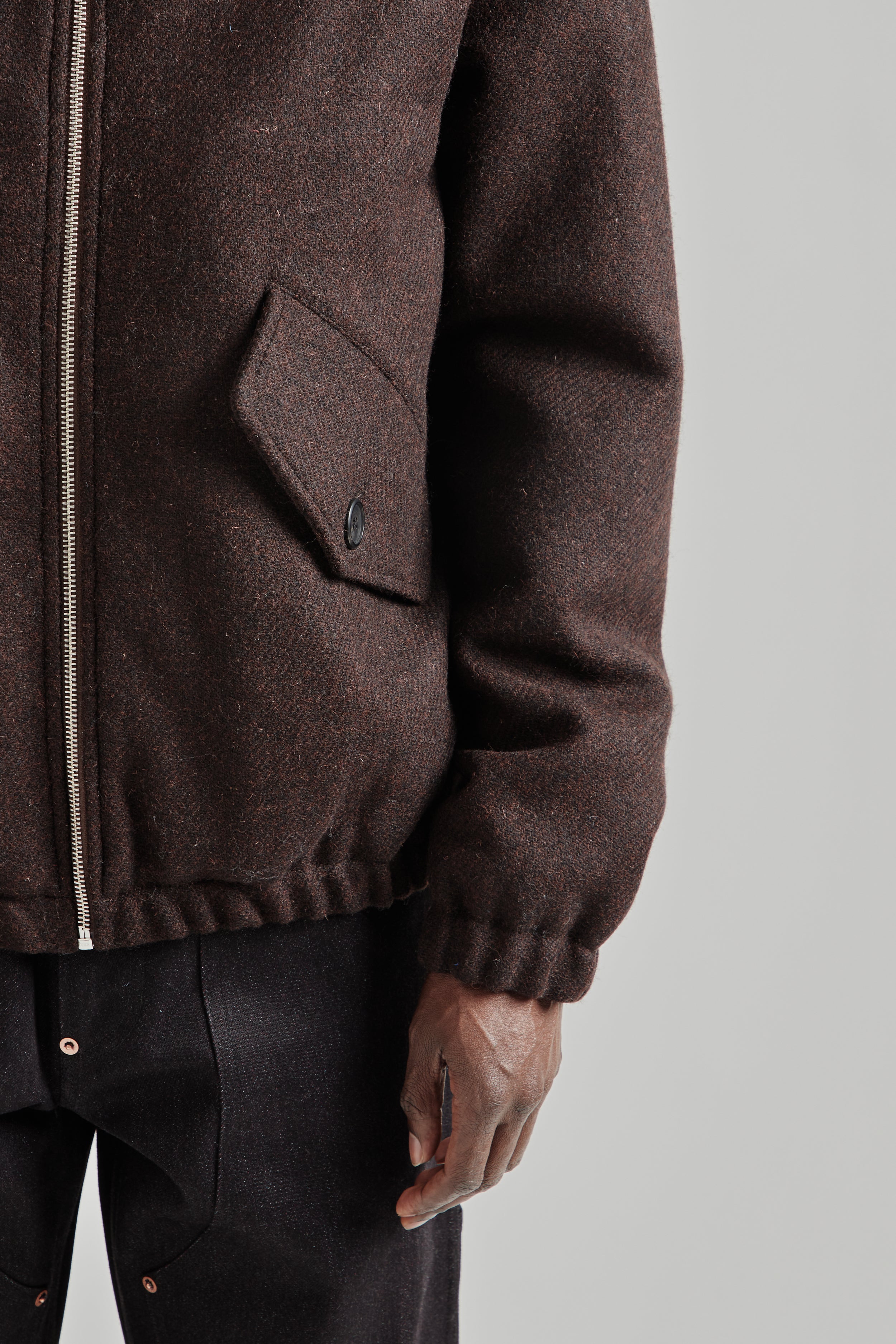Another Aspect Another Jacket 5.0 - Brown Tweed | Wallace