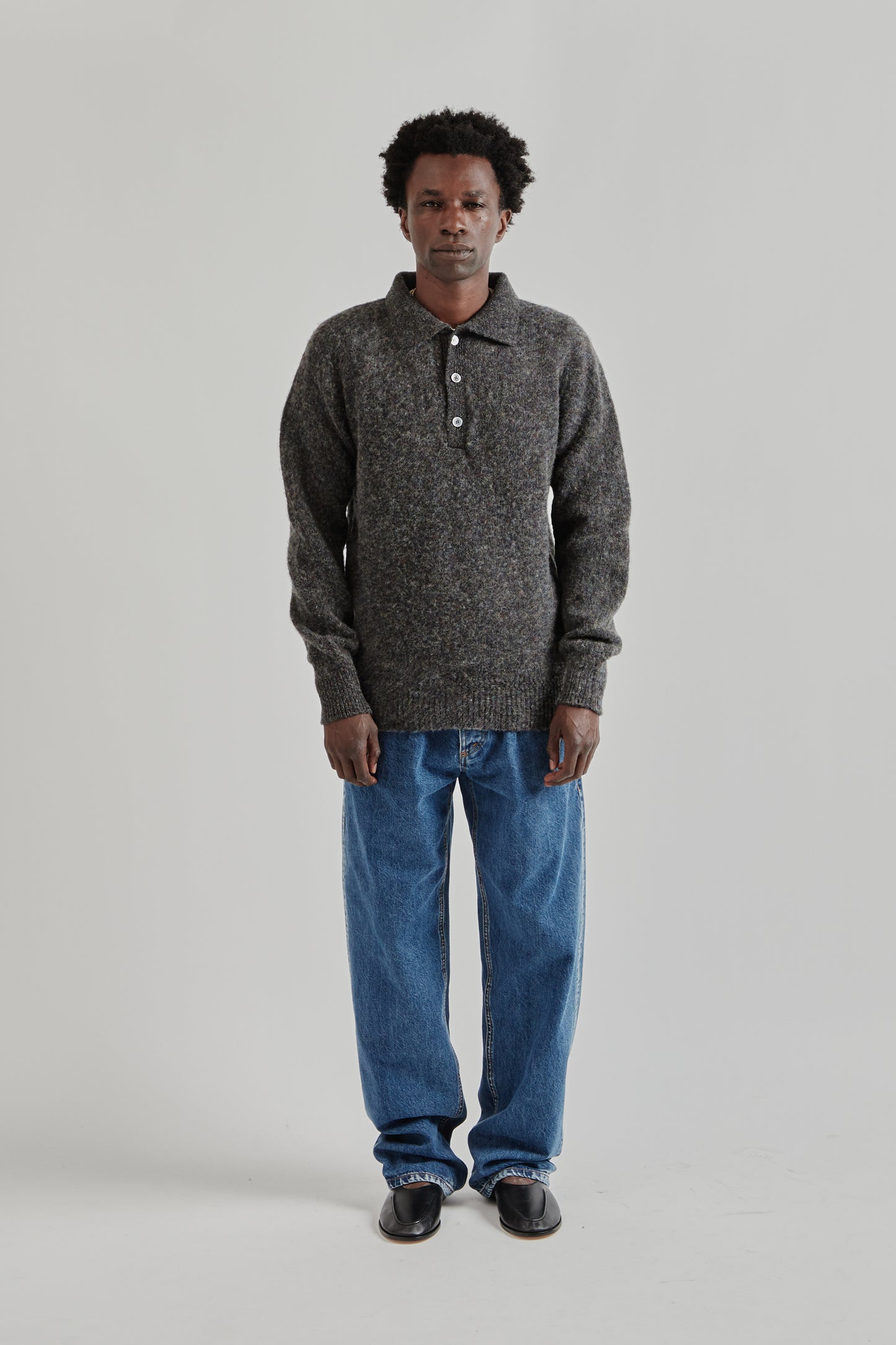 Another Polo Shirt 4.0 - Grey Melange