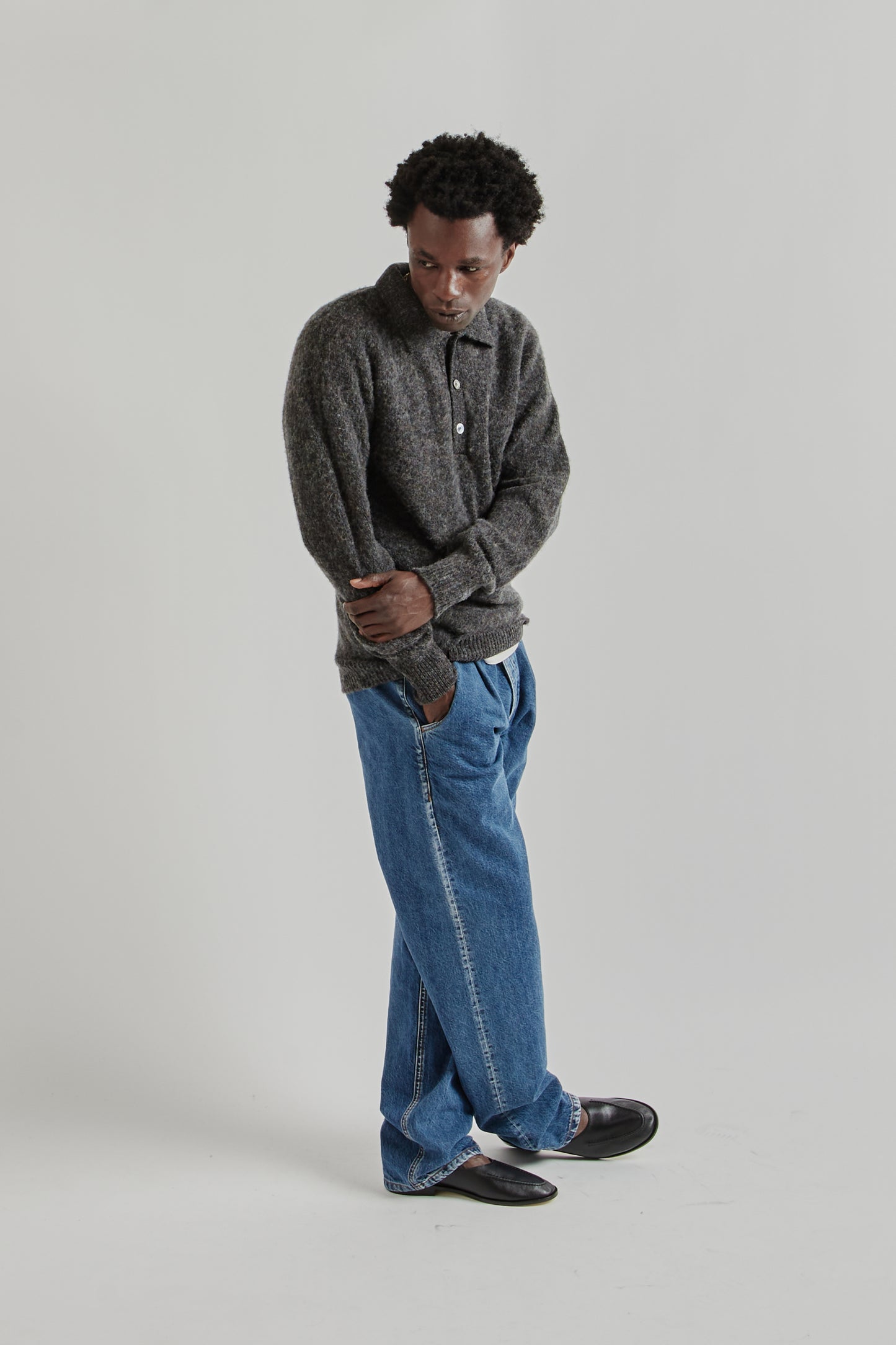Another Polo Shirt 4.0 - Grey Melange