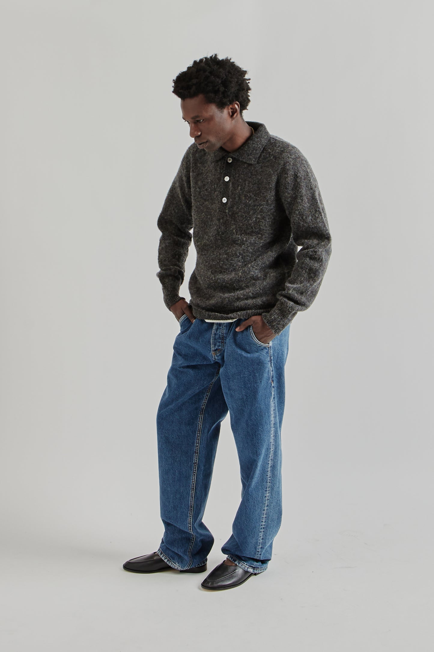 Another Polo Shirt 4.0 - Grey Melange