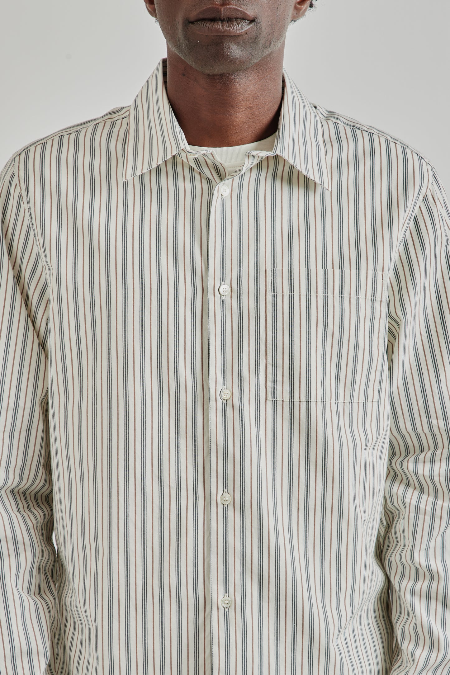 Another Aspect FW25 Another Shirt 3.0 Small Green Stripe 6