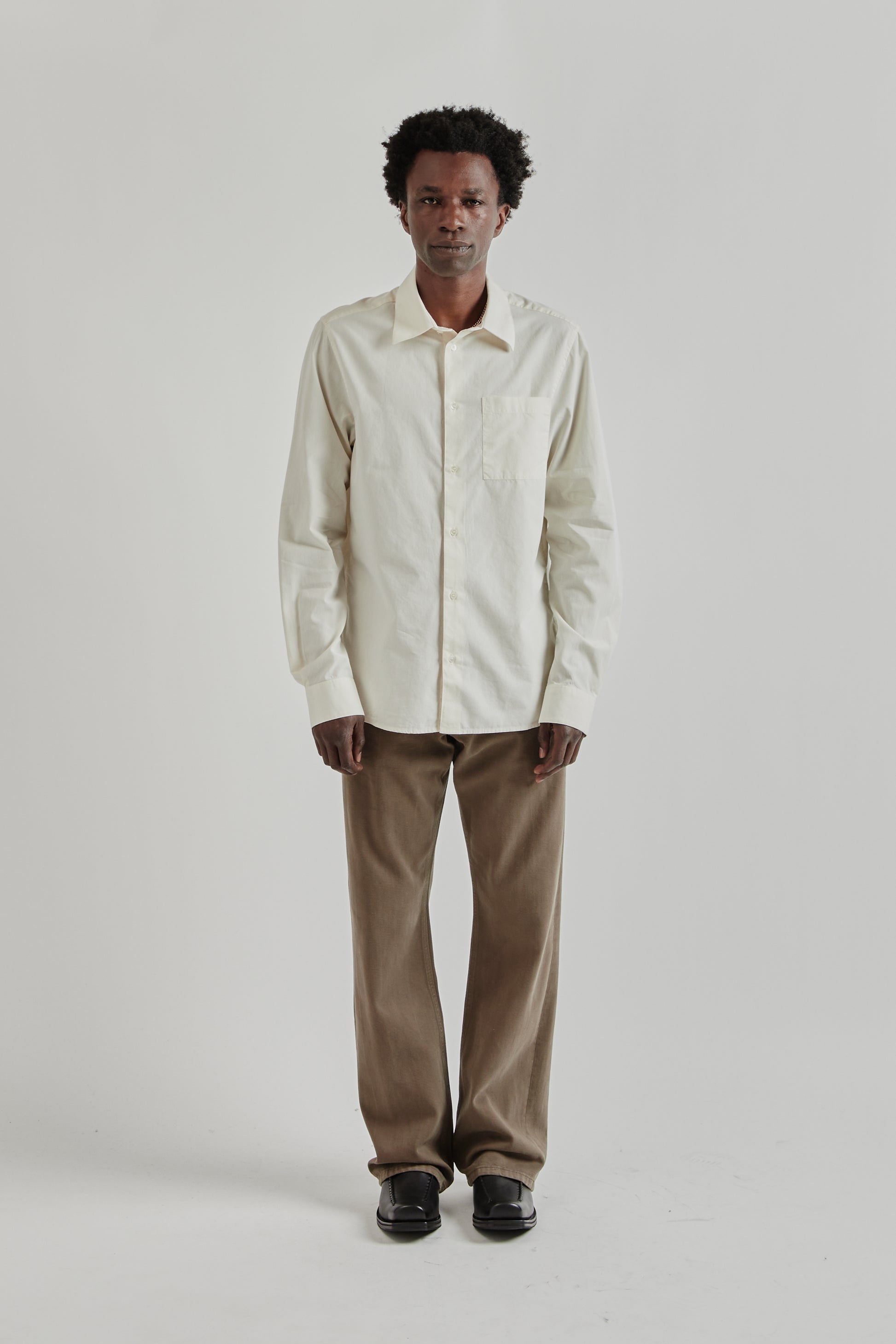 Another Aspect FW25 Another Shirt 3.0 Wimbledon White 1