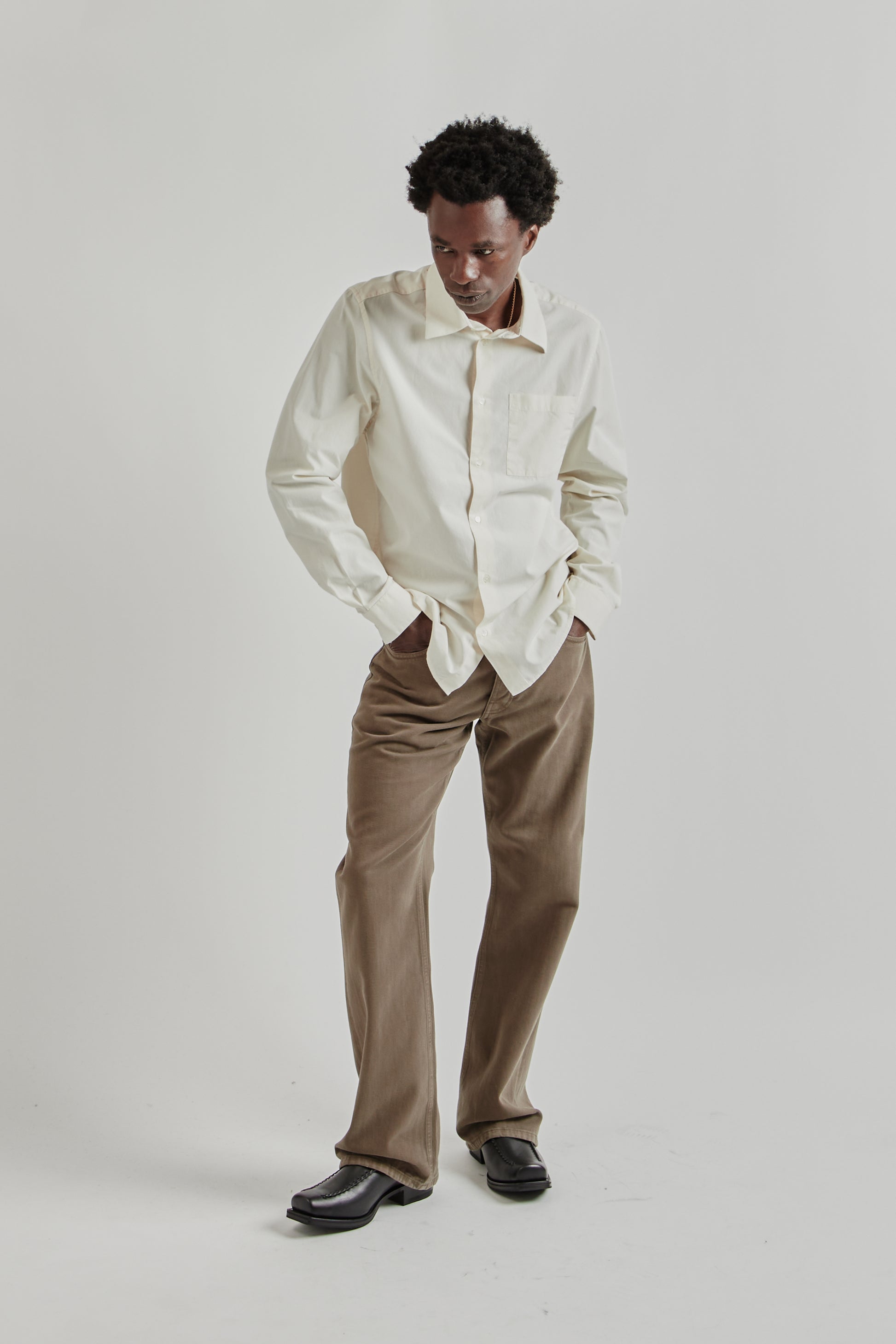 Another Aspect FW25 Another Shirt 3.0 Wimbledon White 10