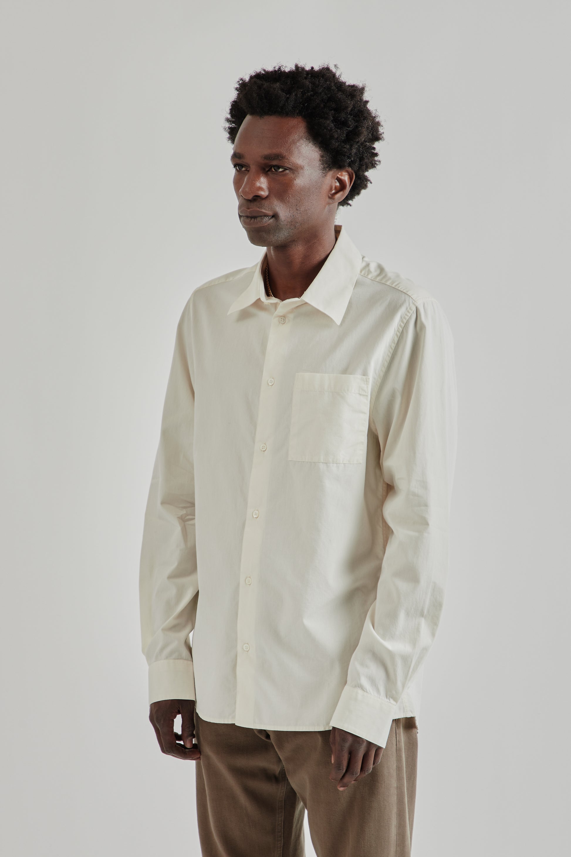 Another Aspect FW25 Another Shirt 3.0 Wimbledon White 3