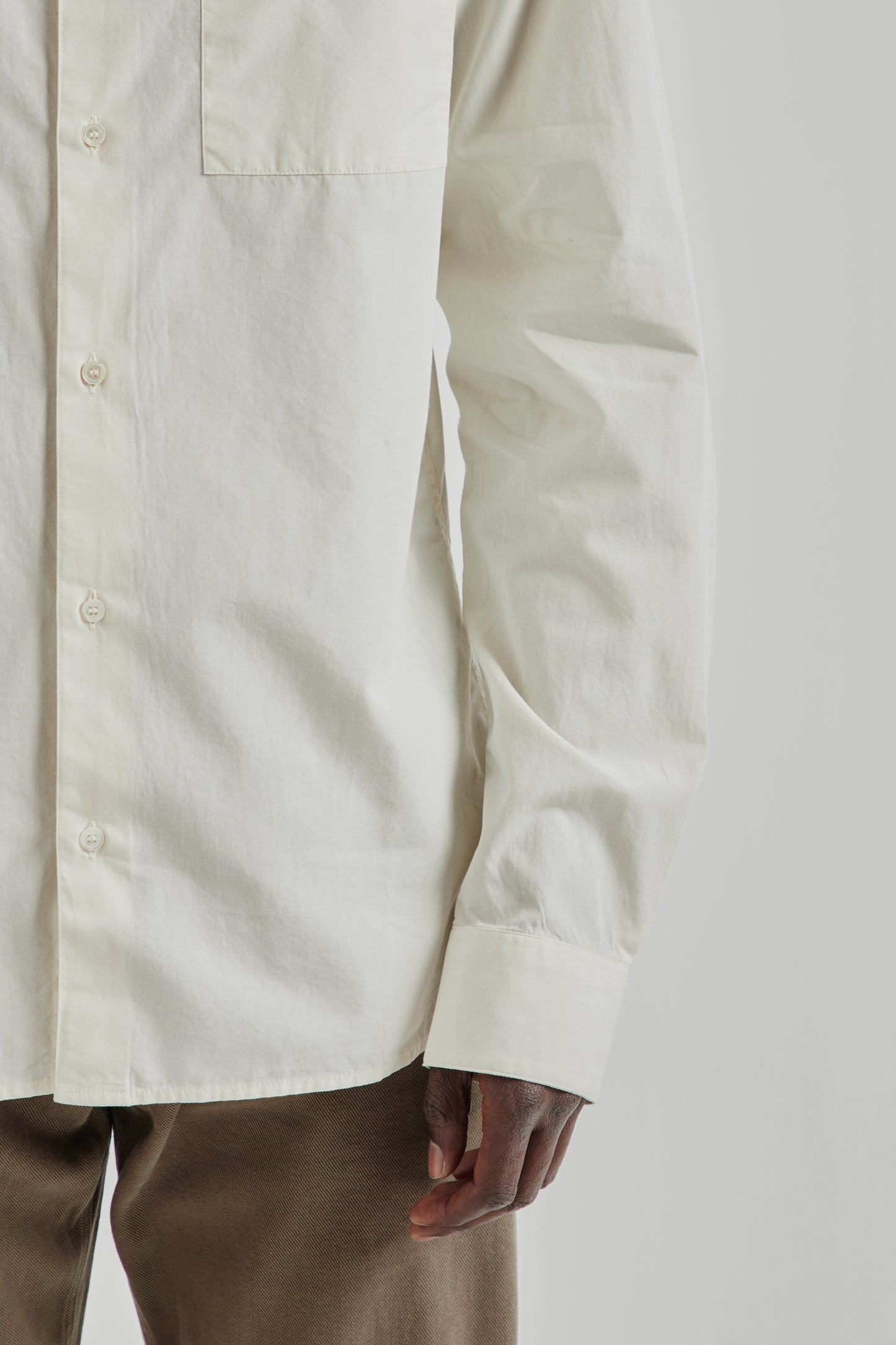 Another Aspect FW25 Another Shirt 3.0 Wimbledon White 8