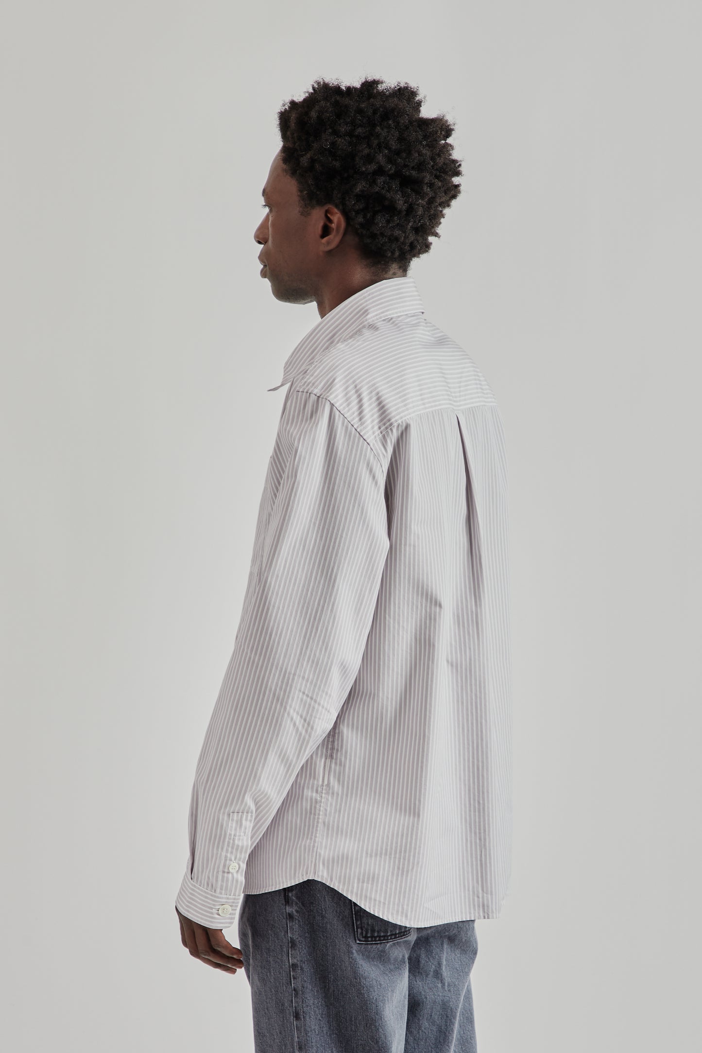 Another Shirt 4.0 - Ecru Rose Stripe