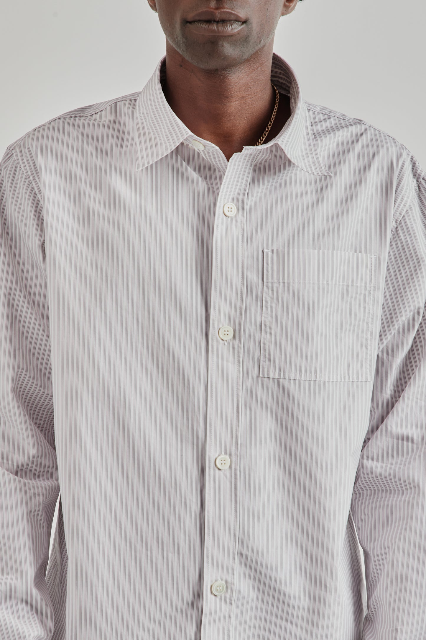 Another Shirt 4.0 - Ecru Rose Stripe