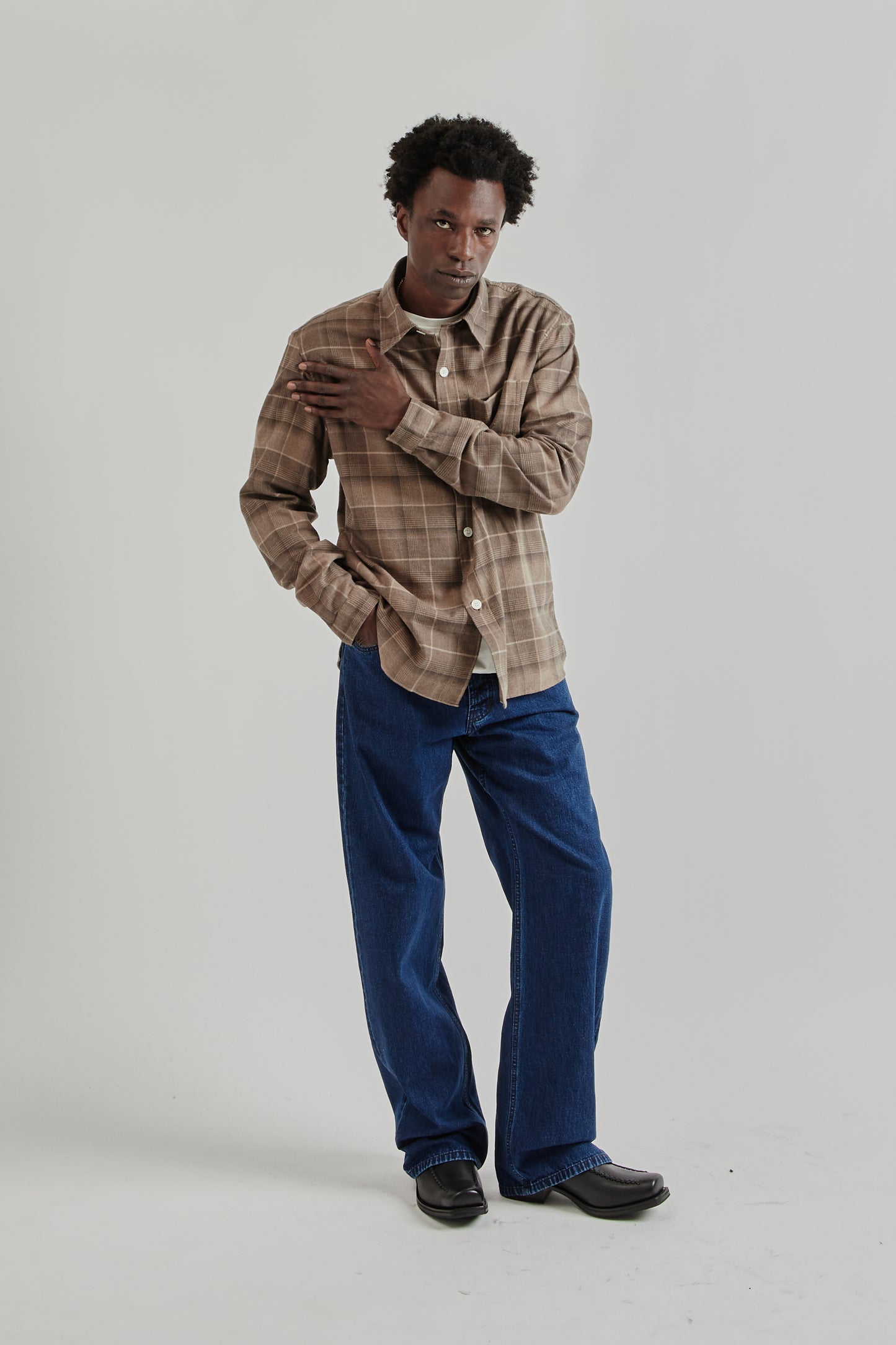 Another Shirt 4.0 - Light Brown Check