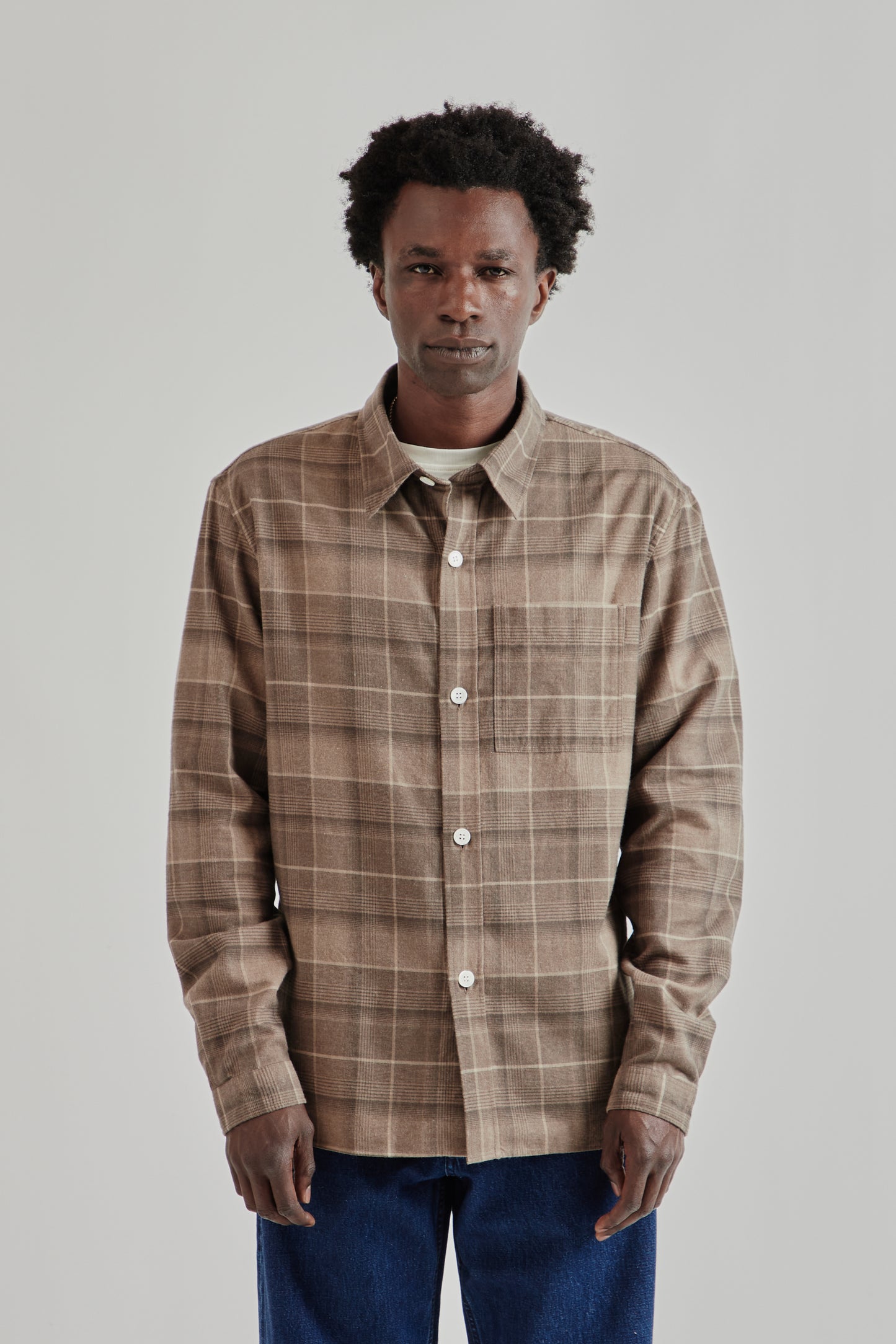 Another Shirt 4.0 - Light Brown Check