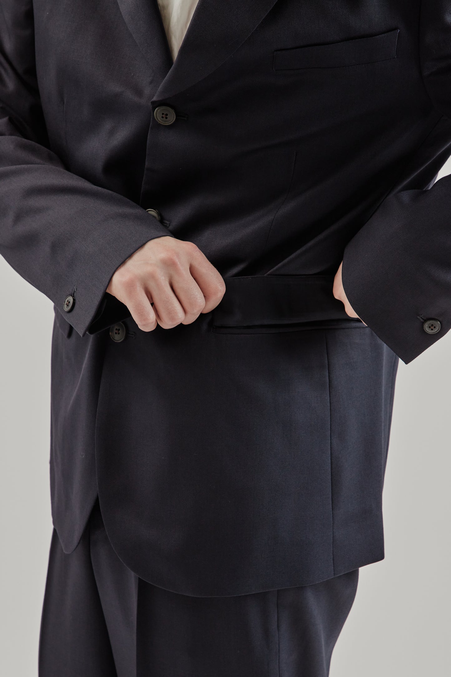 Another Aspect FW25 Another Suit Jacket 1.0 Navy 20