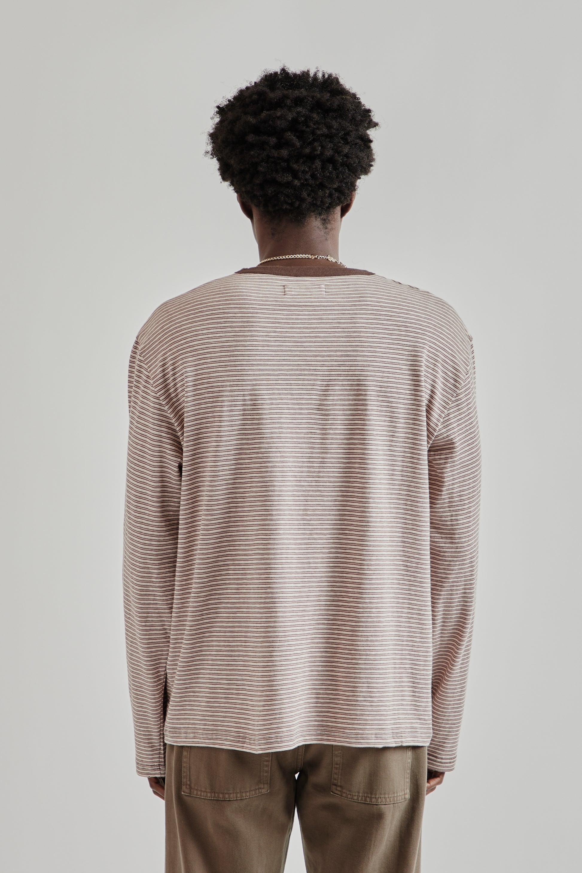 Another Aspect FW25 Another TShirt 3.0 JPN Chairo Aka Stripe 5