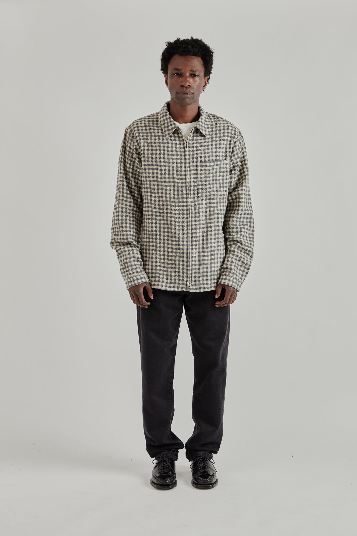 Another Overshirt 1.0 JPN - Blue/Ecru Check