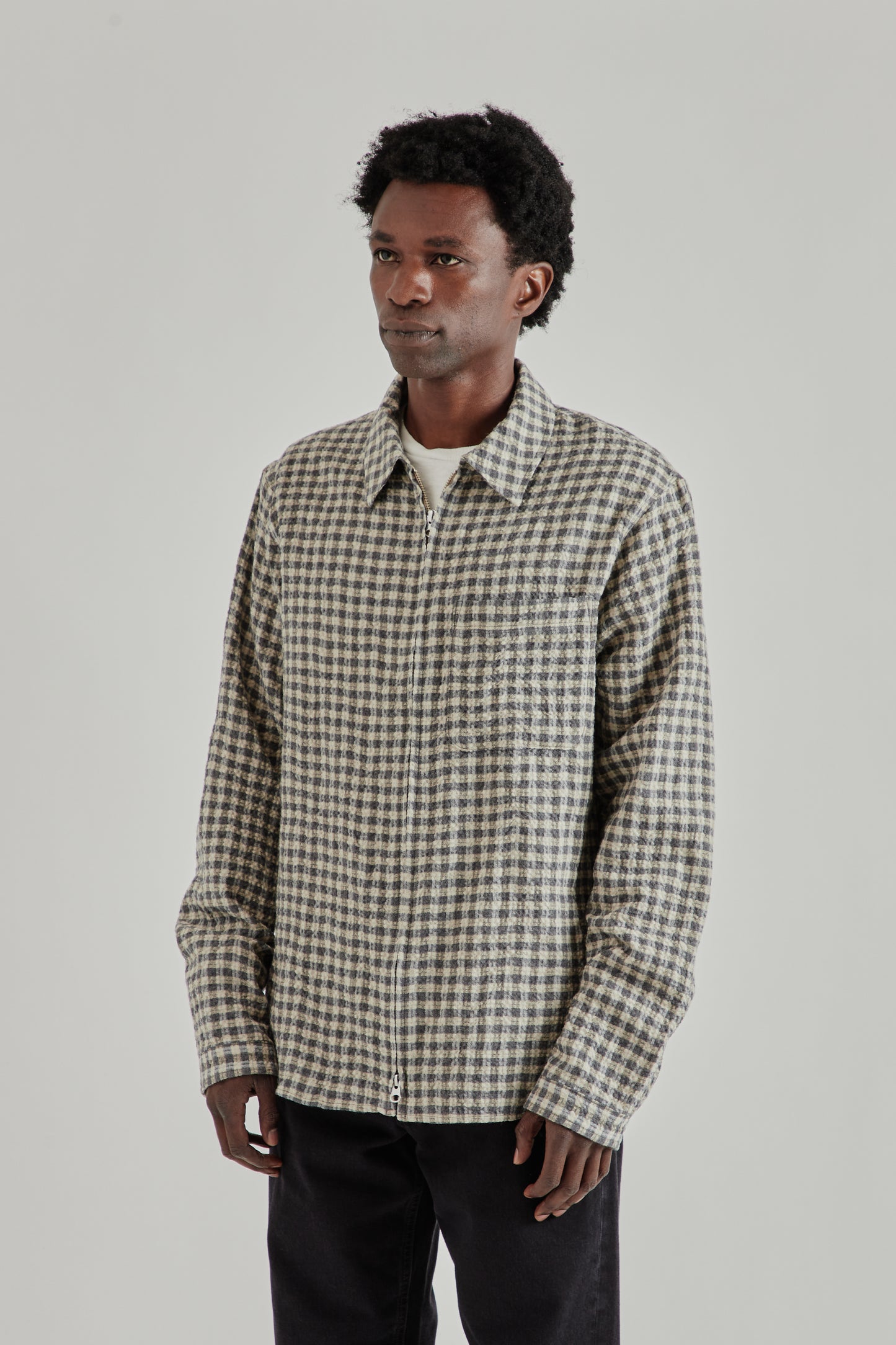 Another Overshirt 1.0 JPN - Blue/Ecru Check