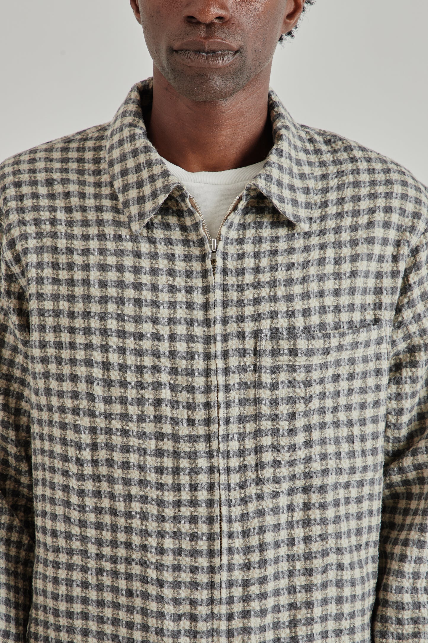 Another Overshirt 1.0 JPN - Blue/Ecru Check