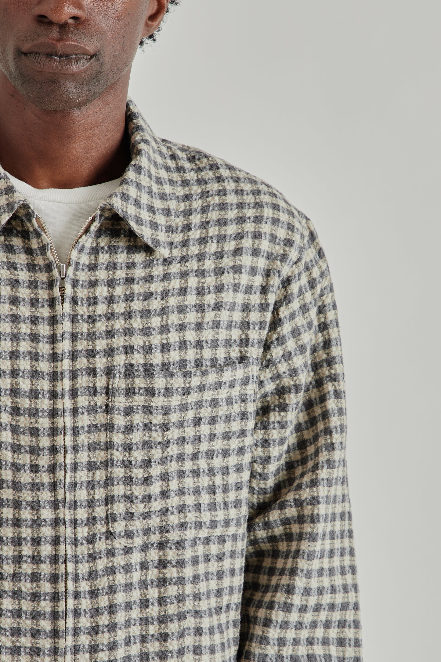 Another Overshirt 1.0 JPN - Blue/Ecru Check