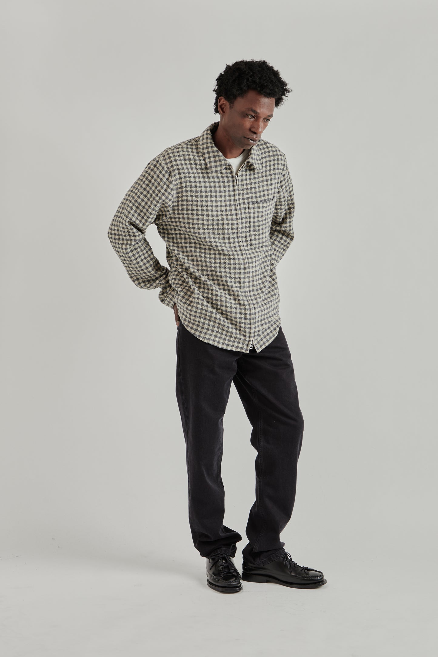 Another Overshirt 1.0 JPN - Blue/Ecru Check
