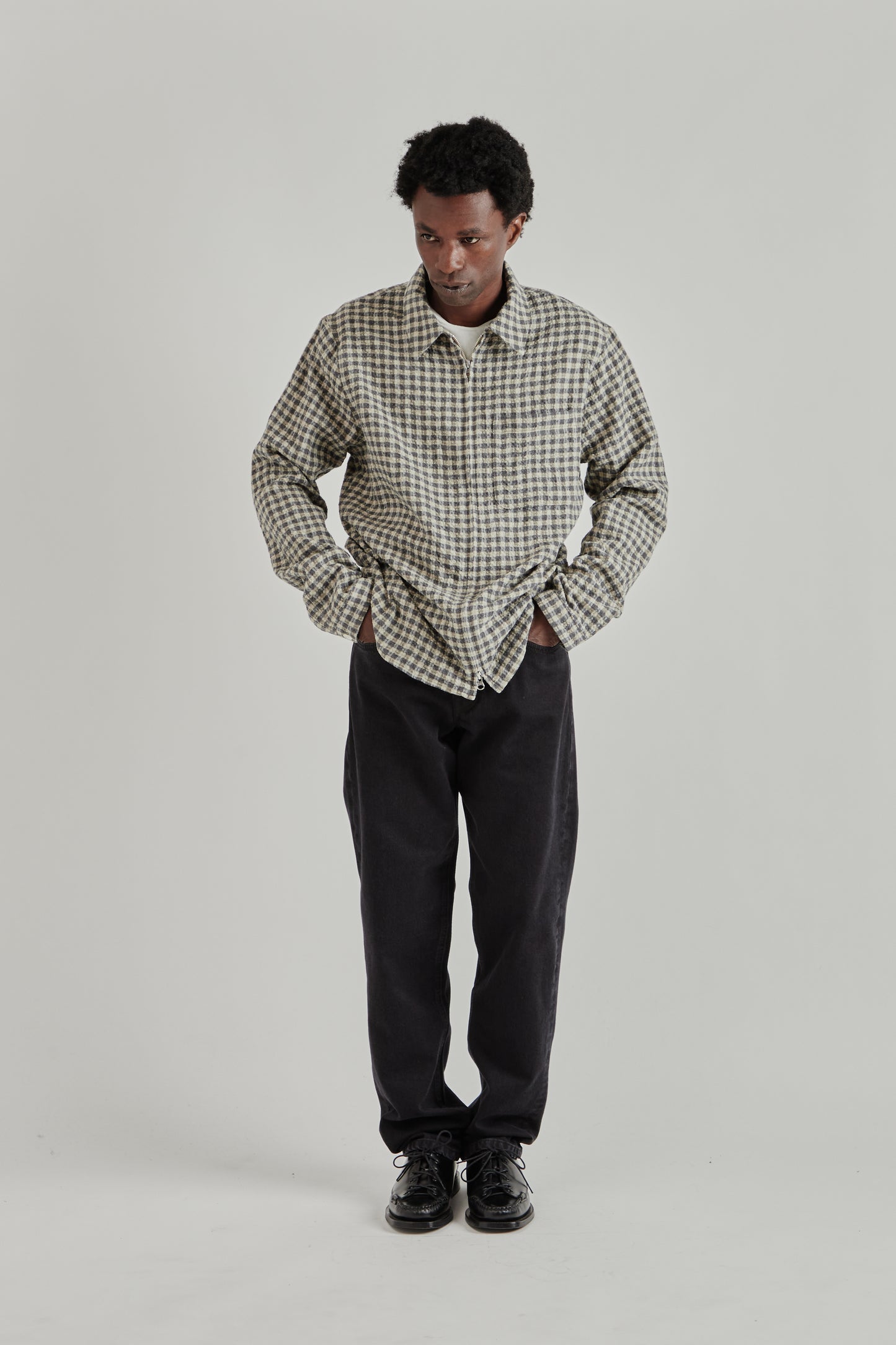 Another Overshirt 1.0 JPN - Blue/Ecru Check