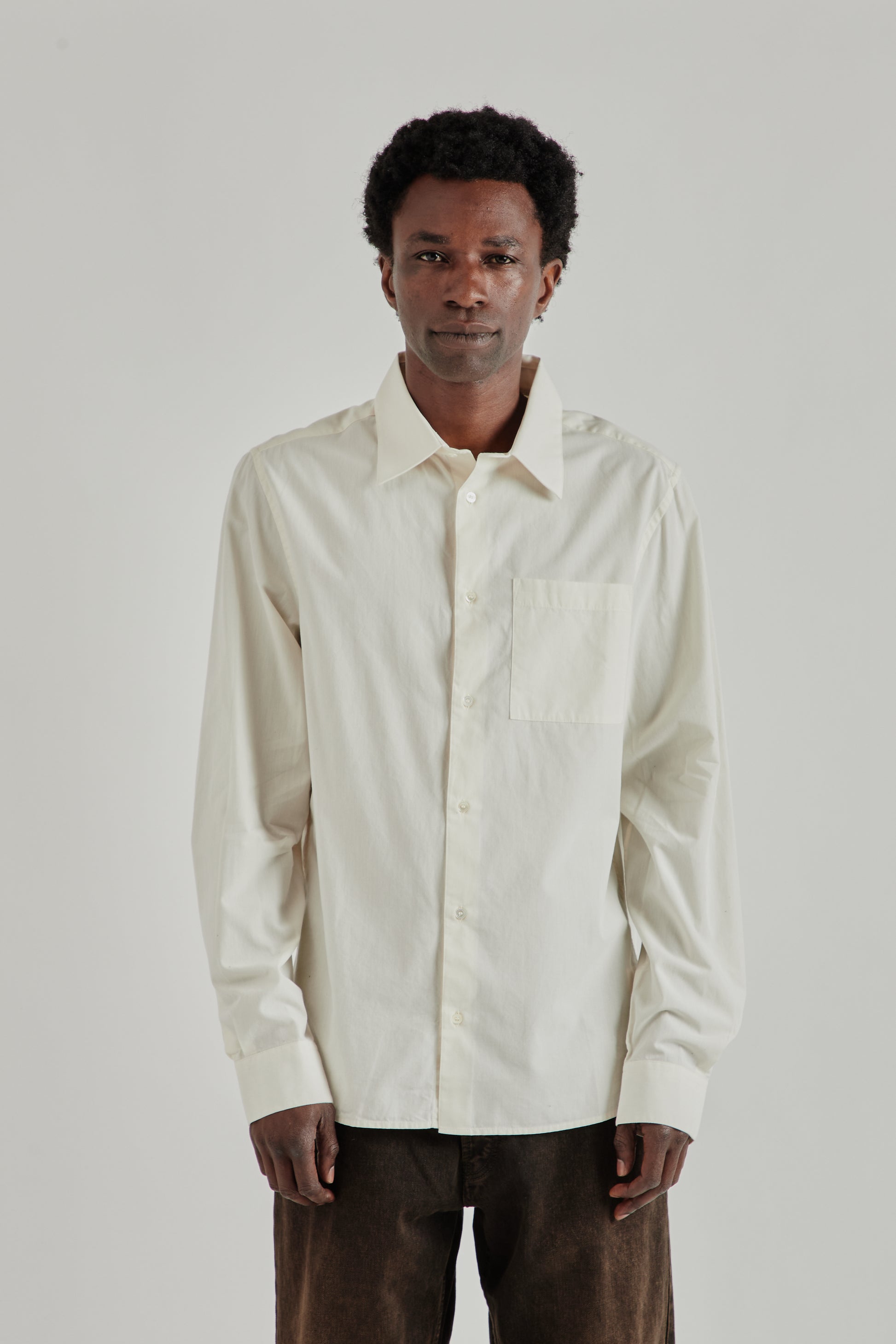 Another Aspect FW26 Another Shirt 3.0 Wimbledon White0450