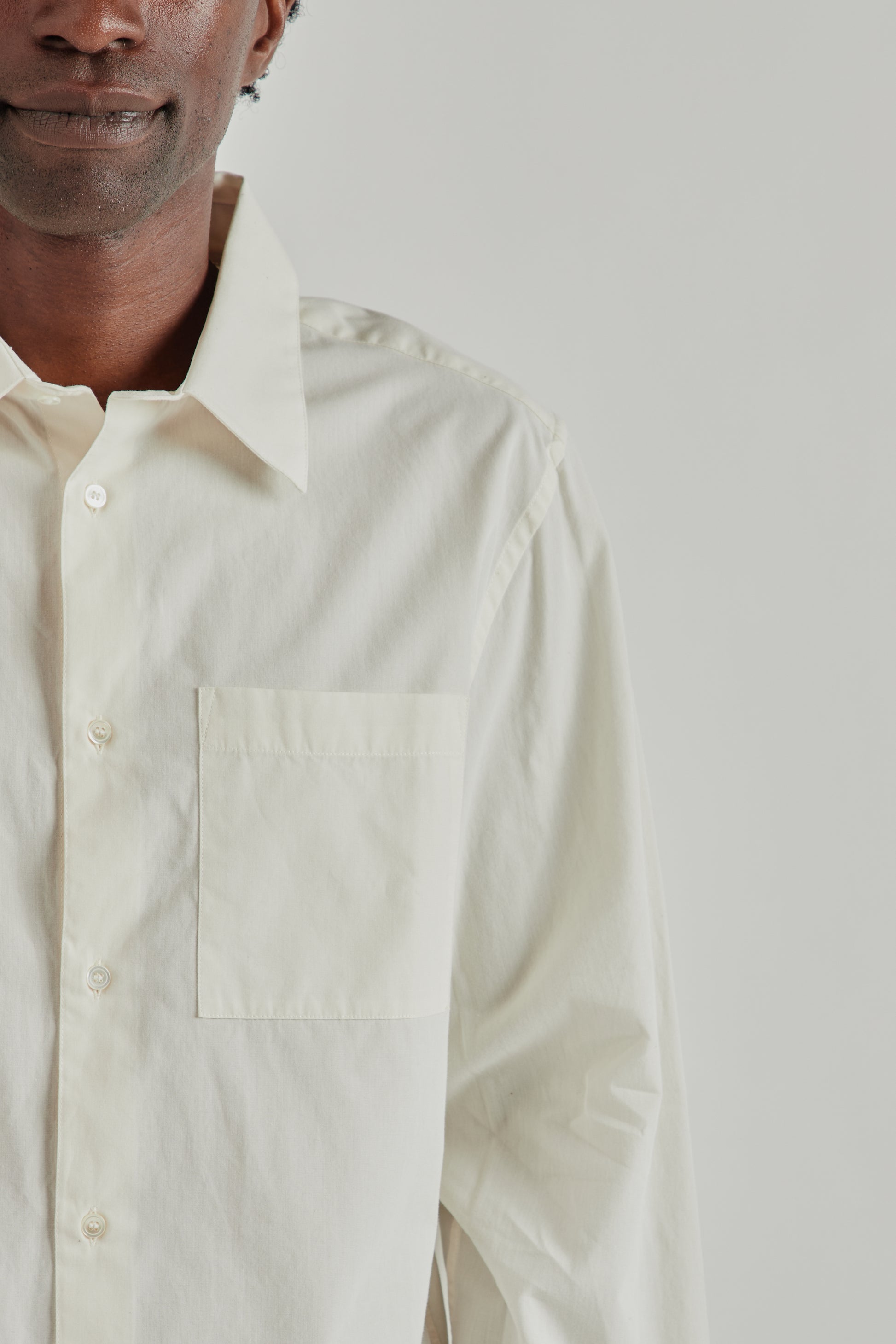 Another Aspect FW26 Another Shirt 3.0 Wimbledon White0462
