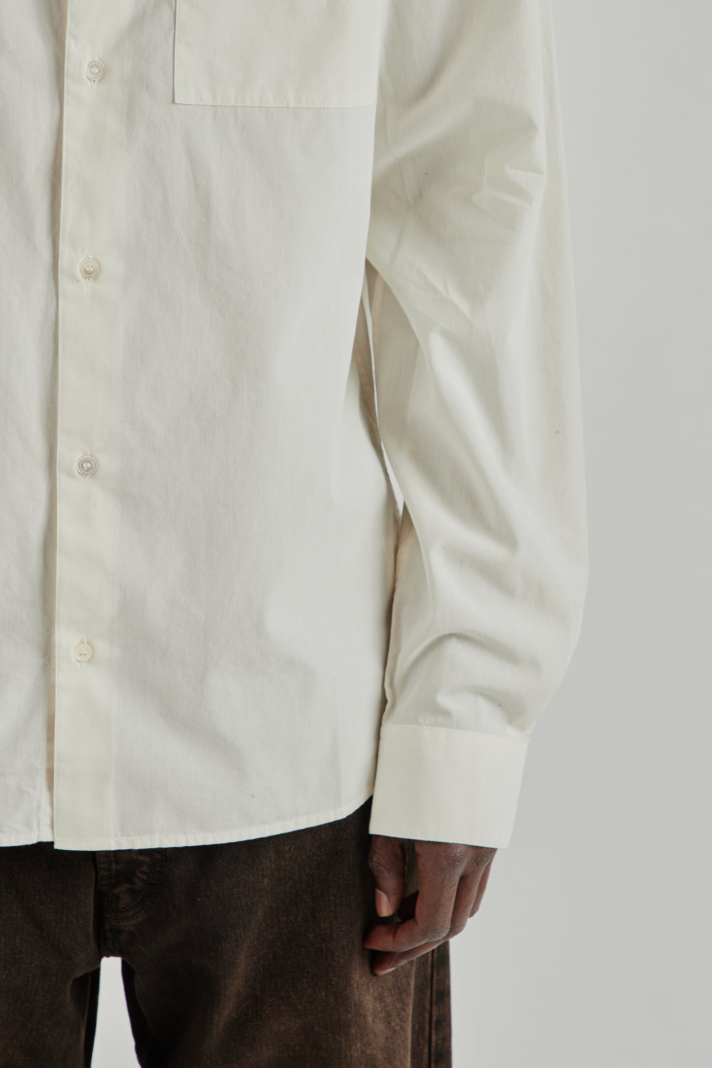 Another Aspect FW26 Another Shirt 3.0 Wimbledon White0463
