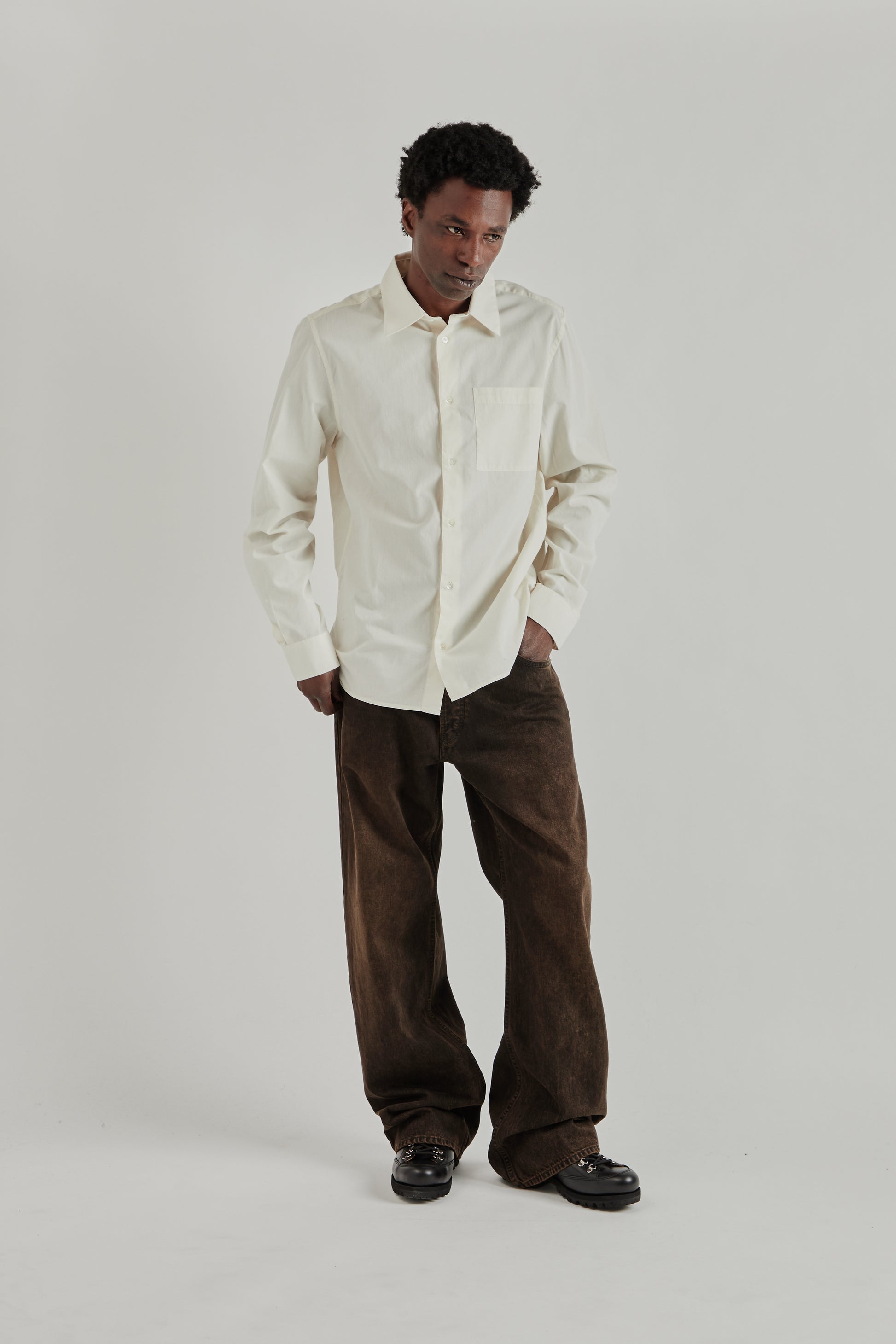 Another Aspect FW26 Another Shirt 3.0 Wimbledon White0466