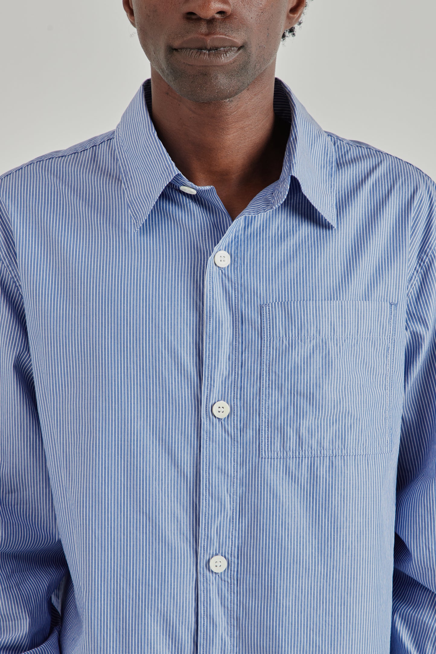 Another Shirt 4.0 - Blue/White Stripe